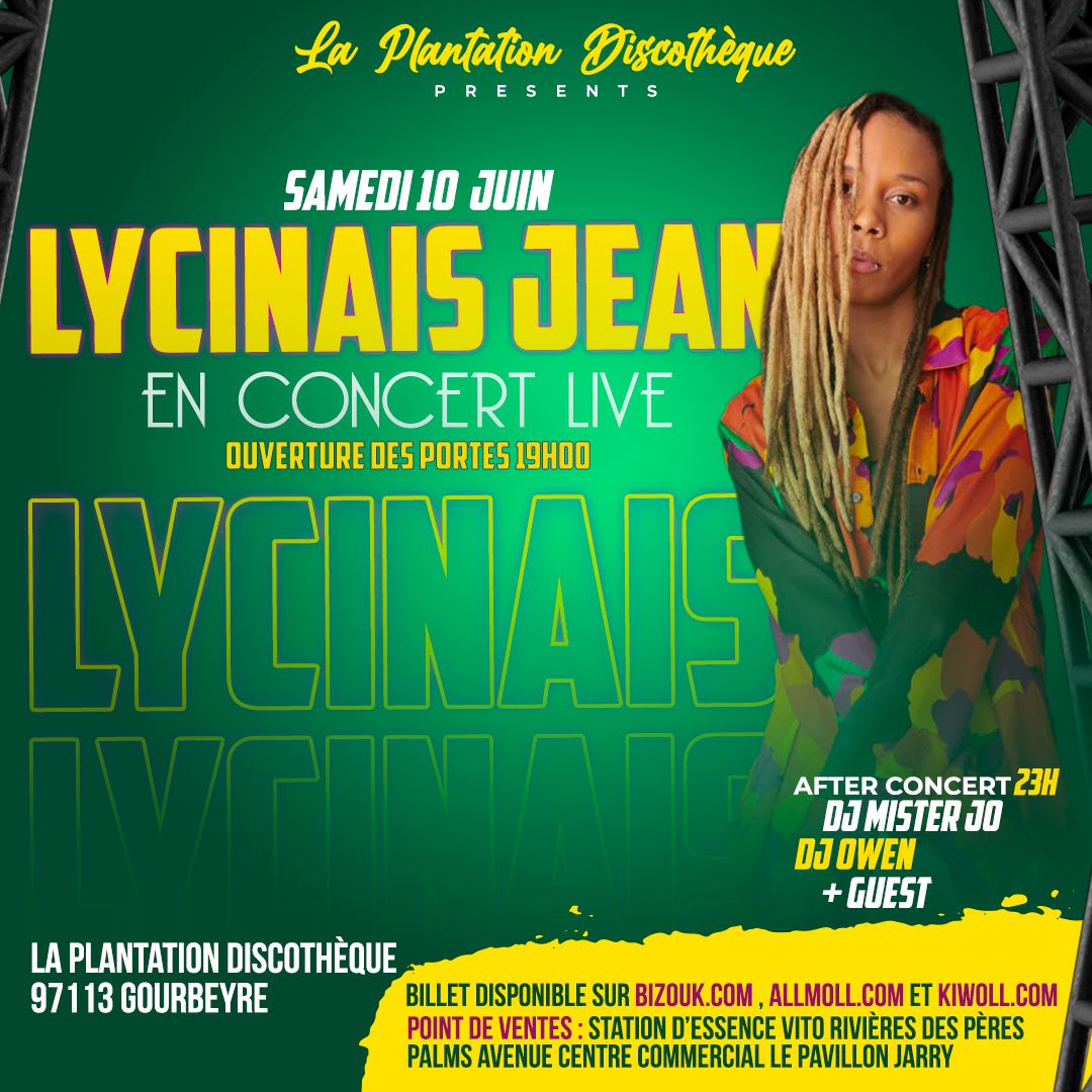 Lycinais Jean En Concert Live