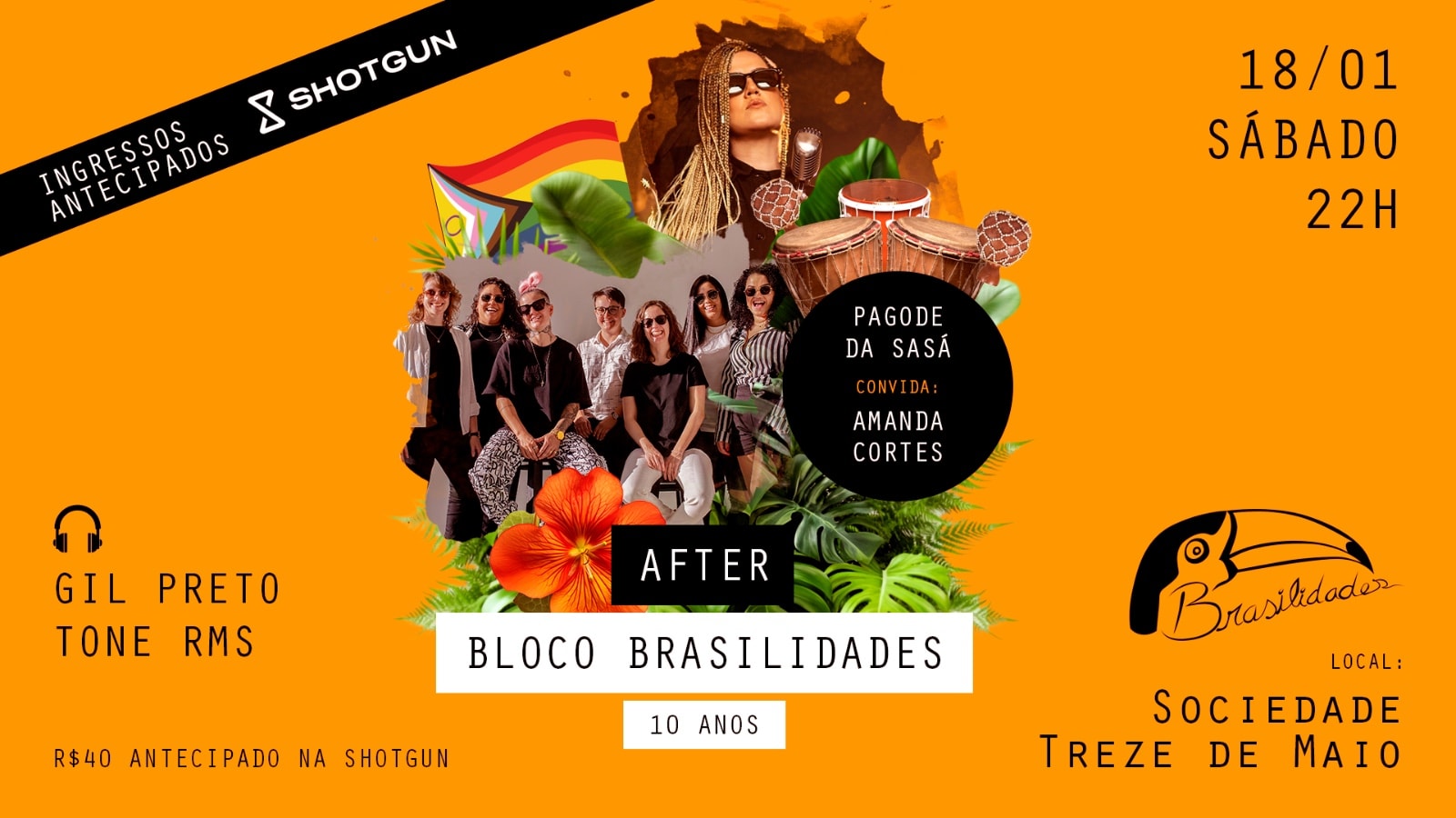 After Do Bloco Brasilidades Com Pagode Da Sasá Em Curitiba