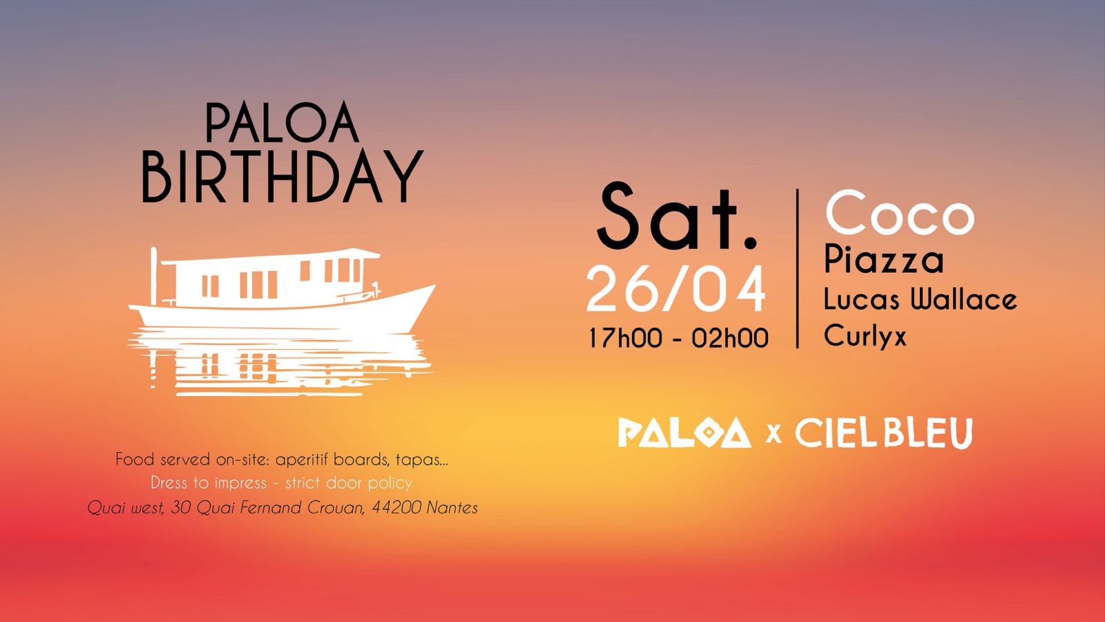 Paloa Birthday X Ciel Bleu - Coco