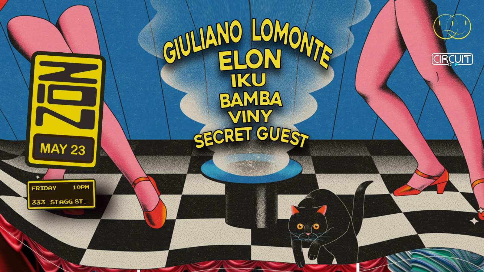 Circuit X Eu : Minimal Grooves W/ Giuliano Lomonte - Nyc