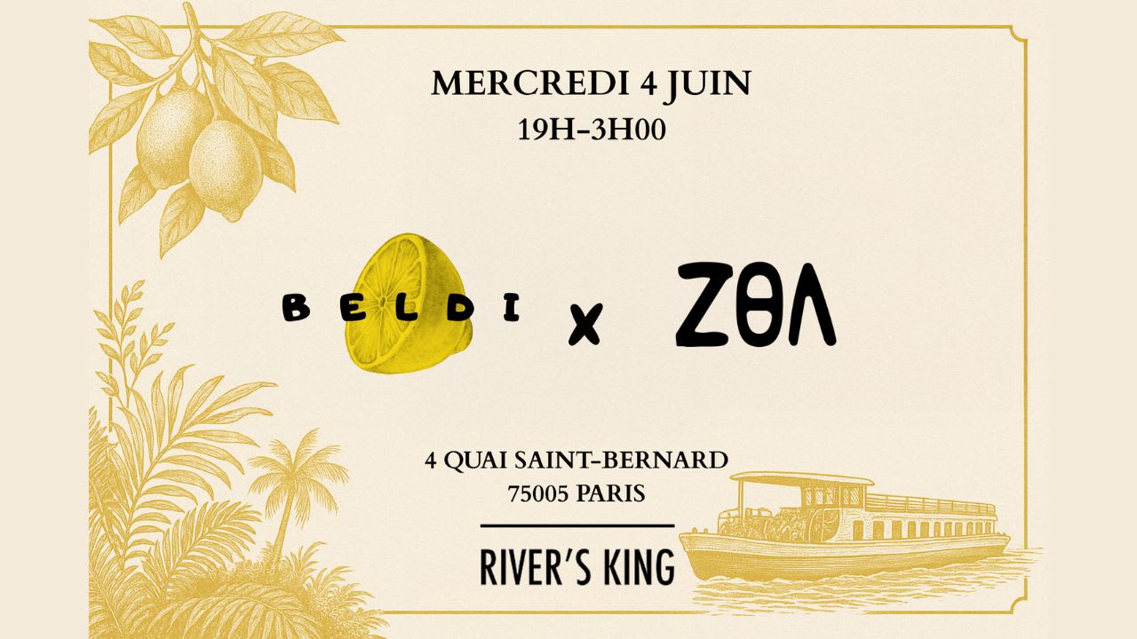 Zoa X Beldi — Croisière House Sur Paris