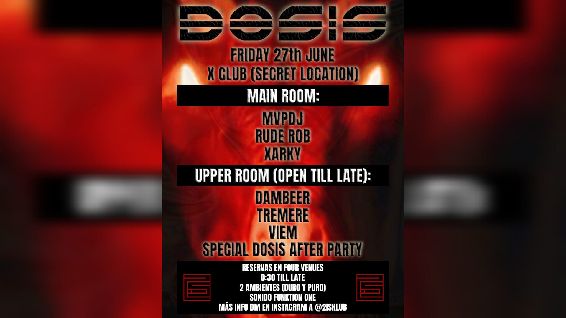 Dosis [2is Klub] At X Club (Secret Location)