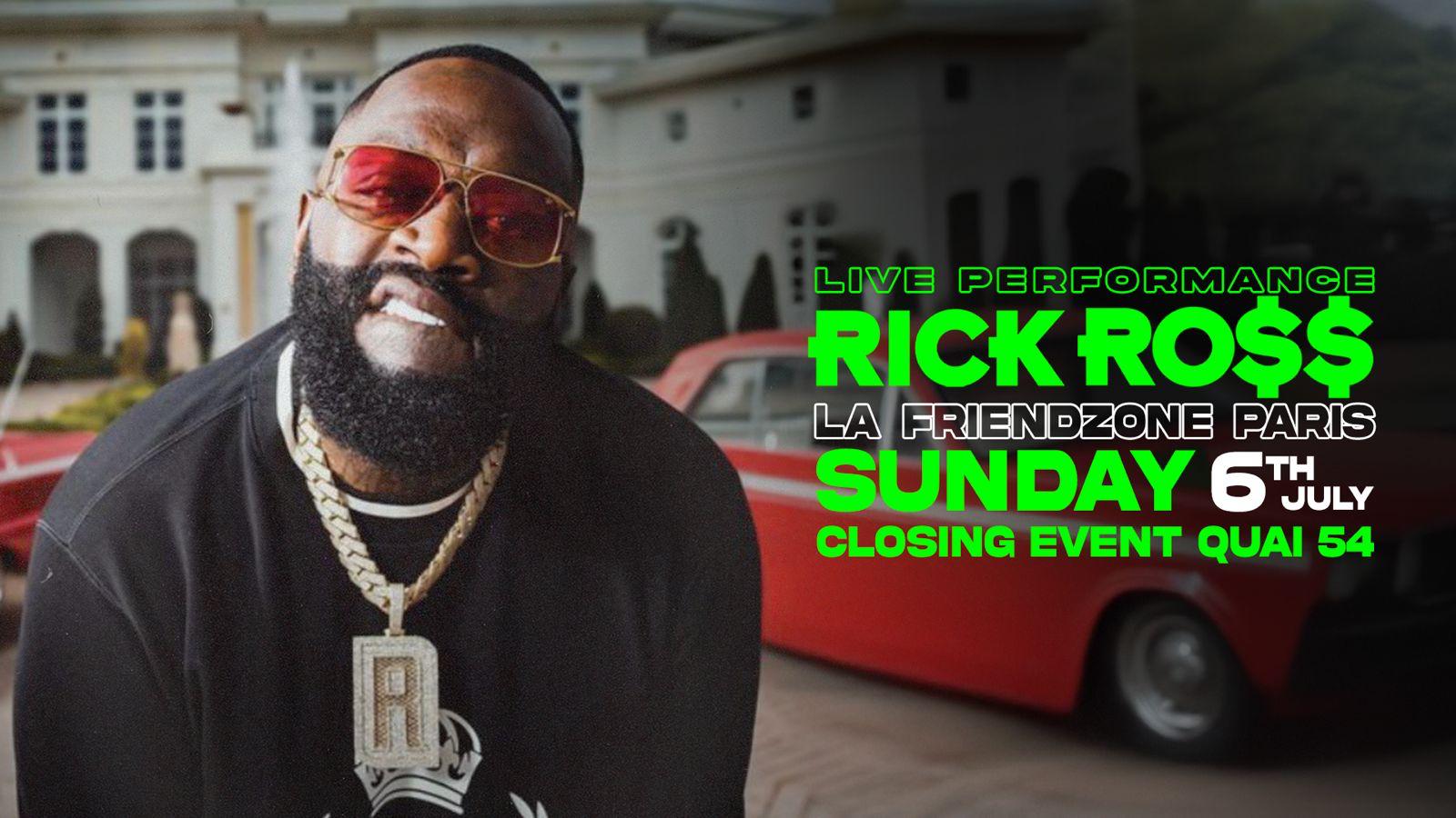 Rick Ross In Paris Dimanche 6 Juillet -Solum Club