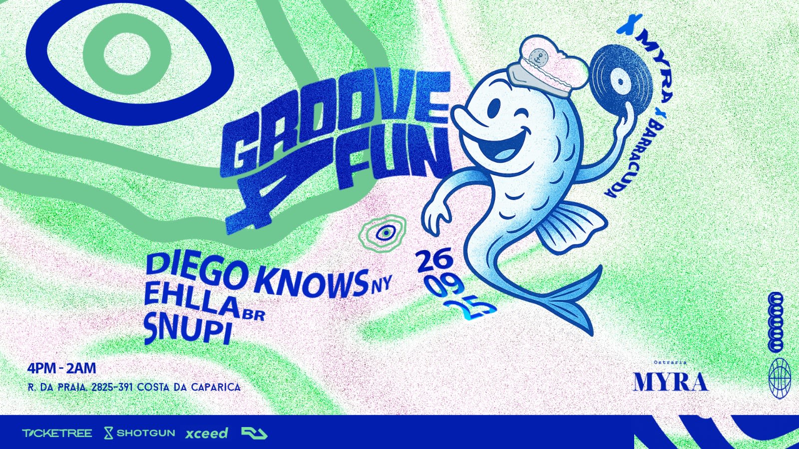 Groove4fun W/ Ehlla, Diego Knows, Snupi