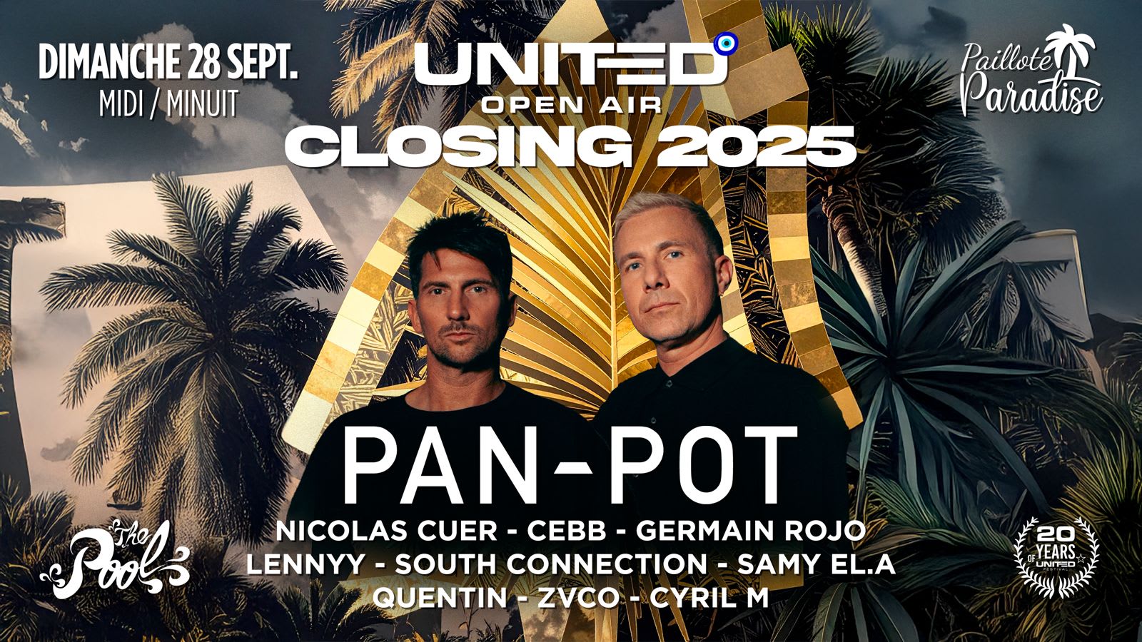 Closing Paillote Paradise 2025 × Pan-Pot