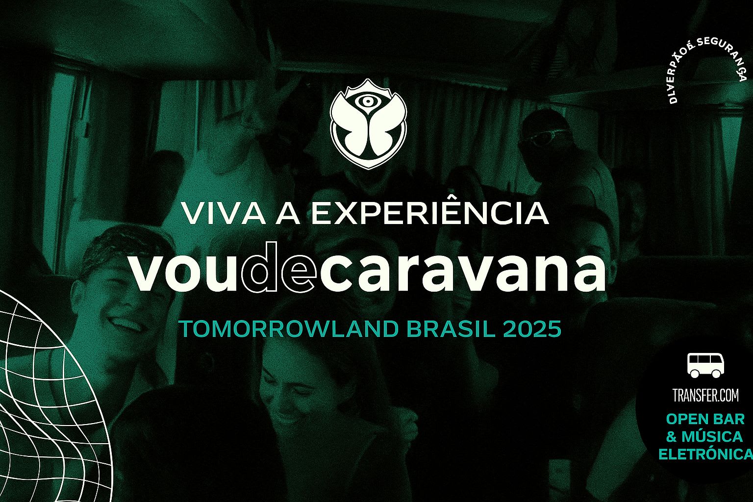 Transfer P/ Tomorrowlad Brasil 2025 Openbar Vou De Caravana
