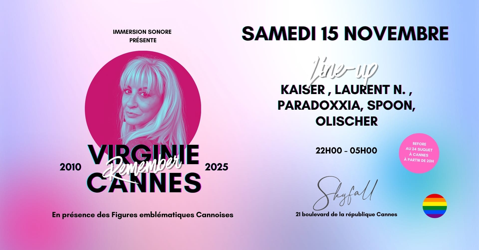 Remember Virginie Cannes