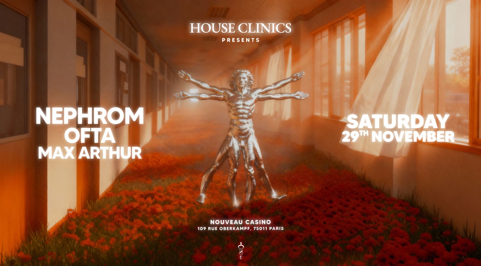 Houseclinics | @Nouveau Casino 29.11