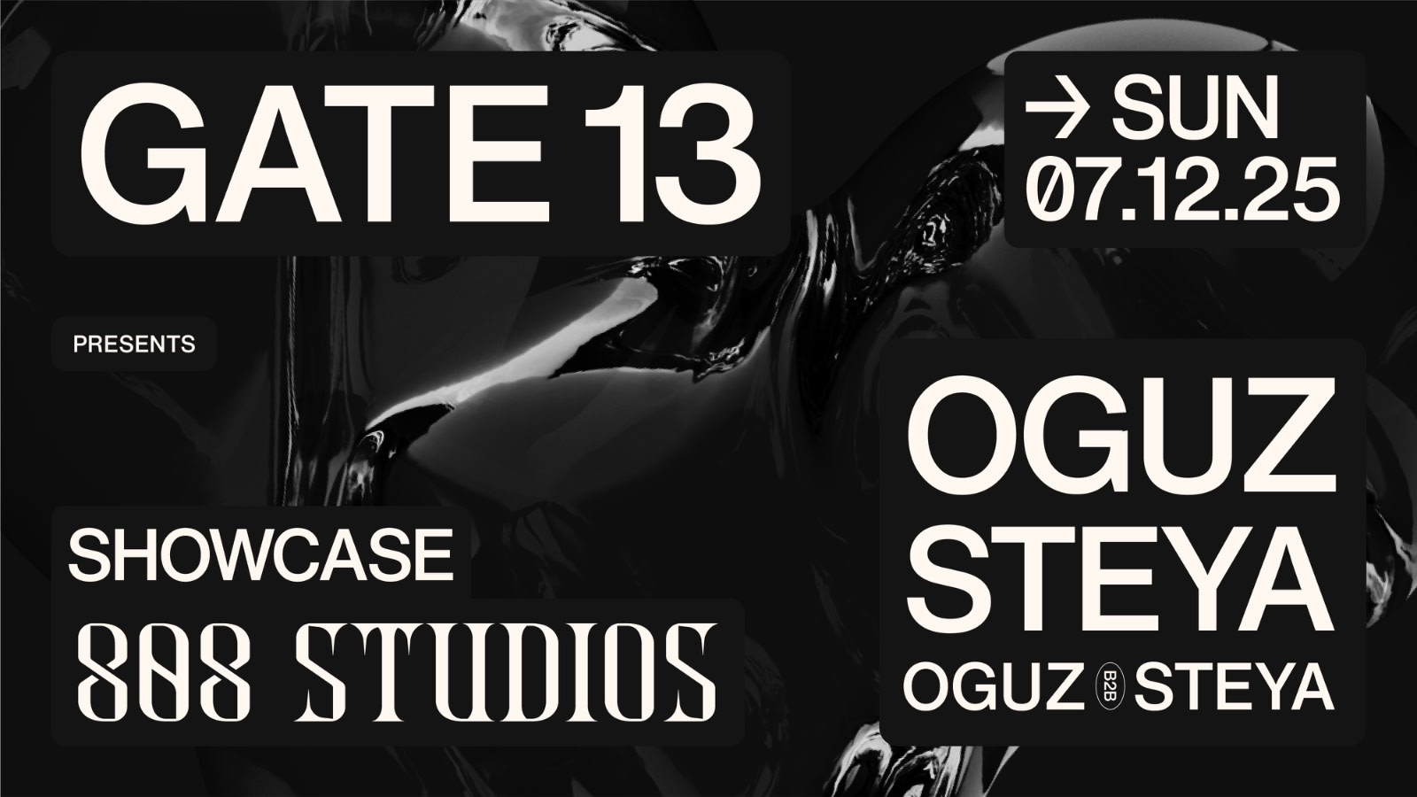 Gate13 Presents: 808 Studios