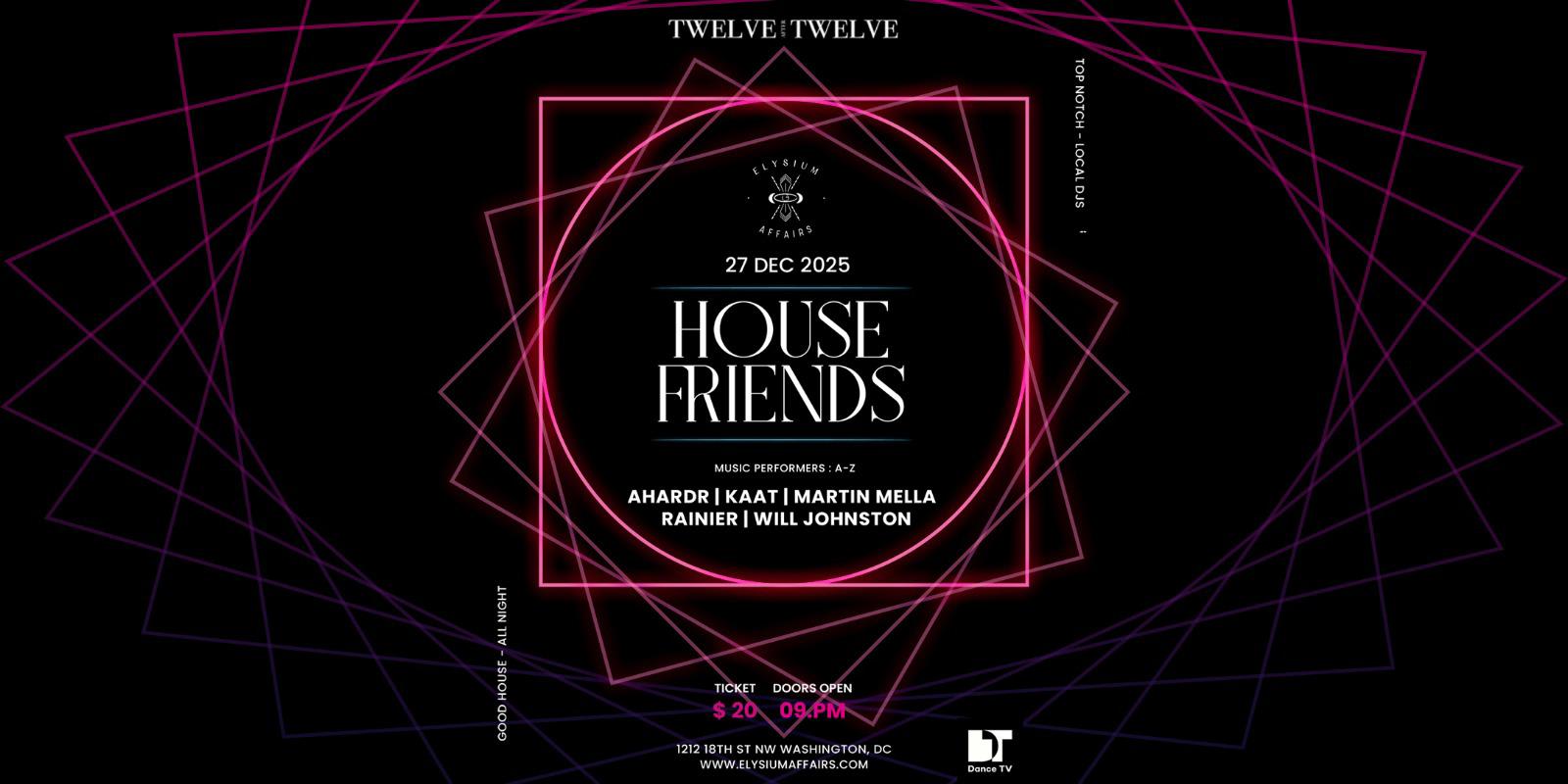 House Friends Party