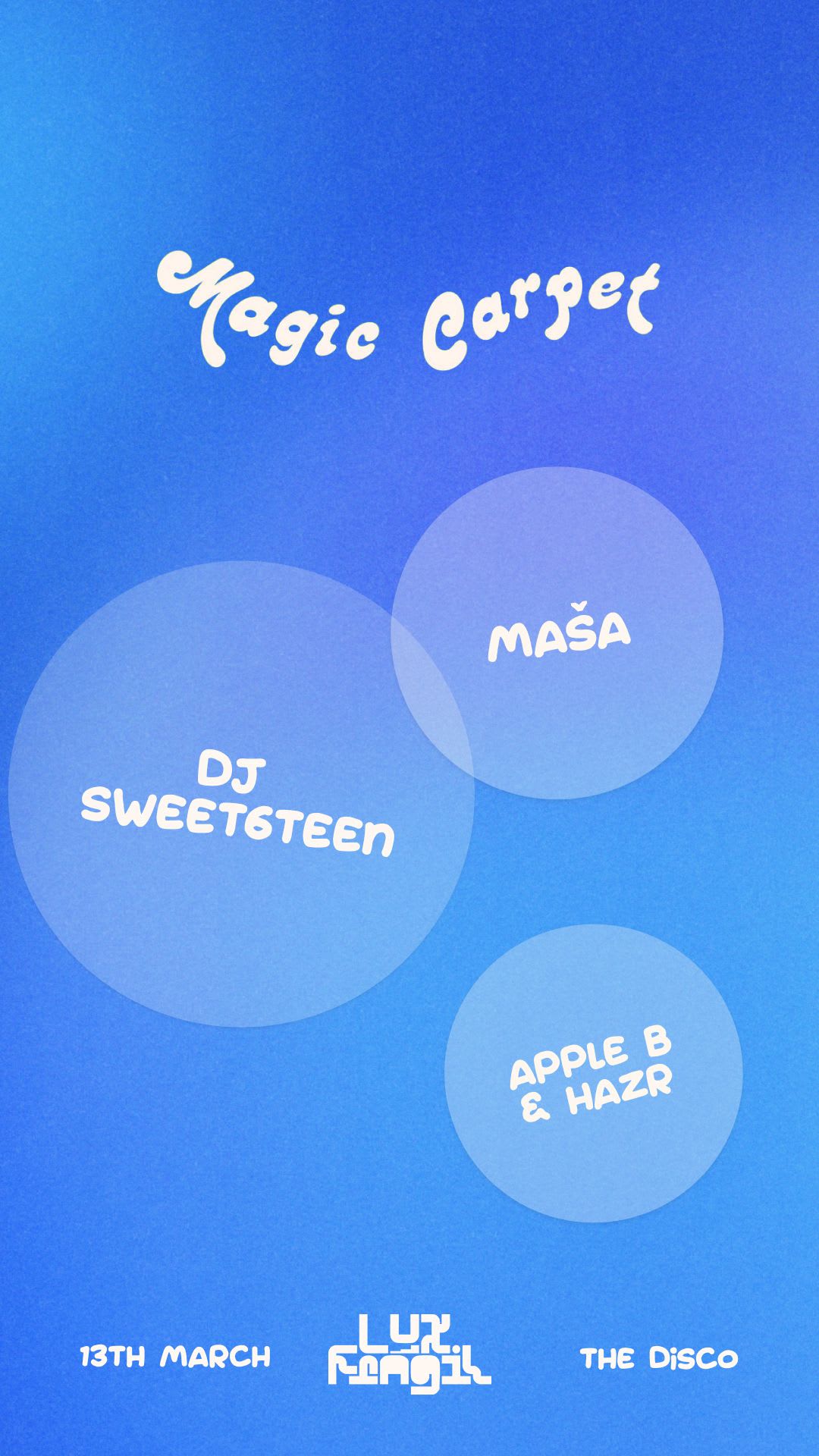 Magic Carpet With Dj Sweet6teen And Masa