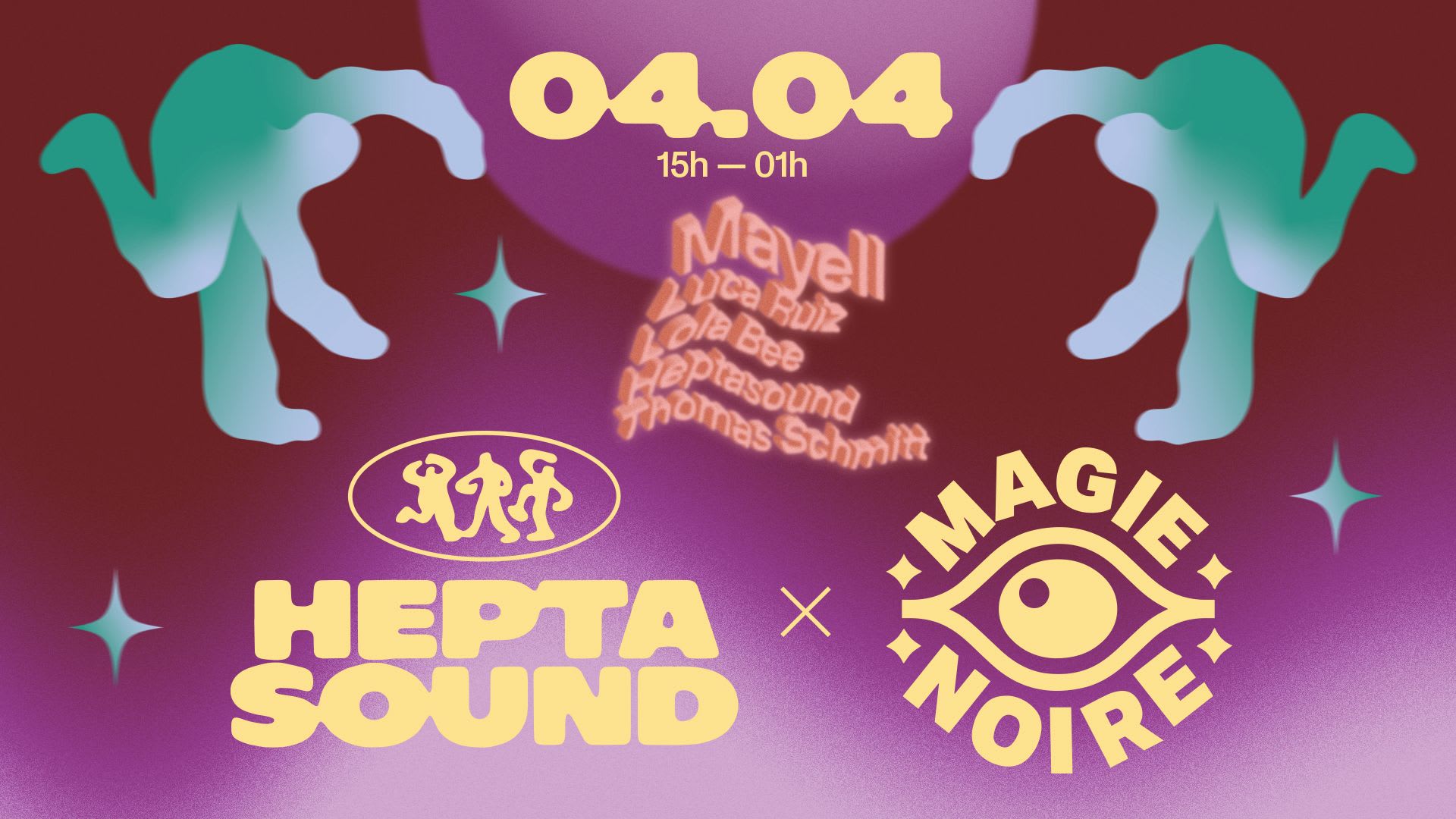 Heptasound X Magie Noire Open Air @ Mas Décalage