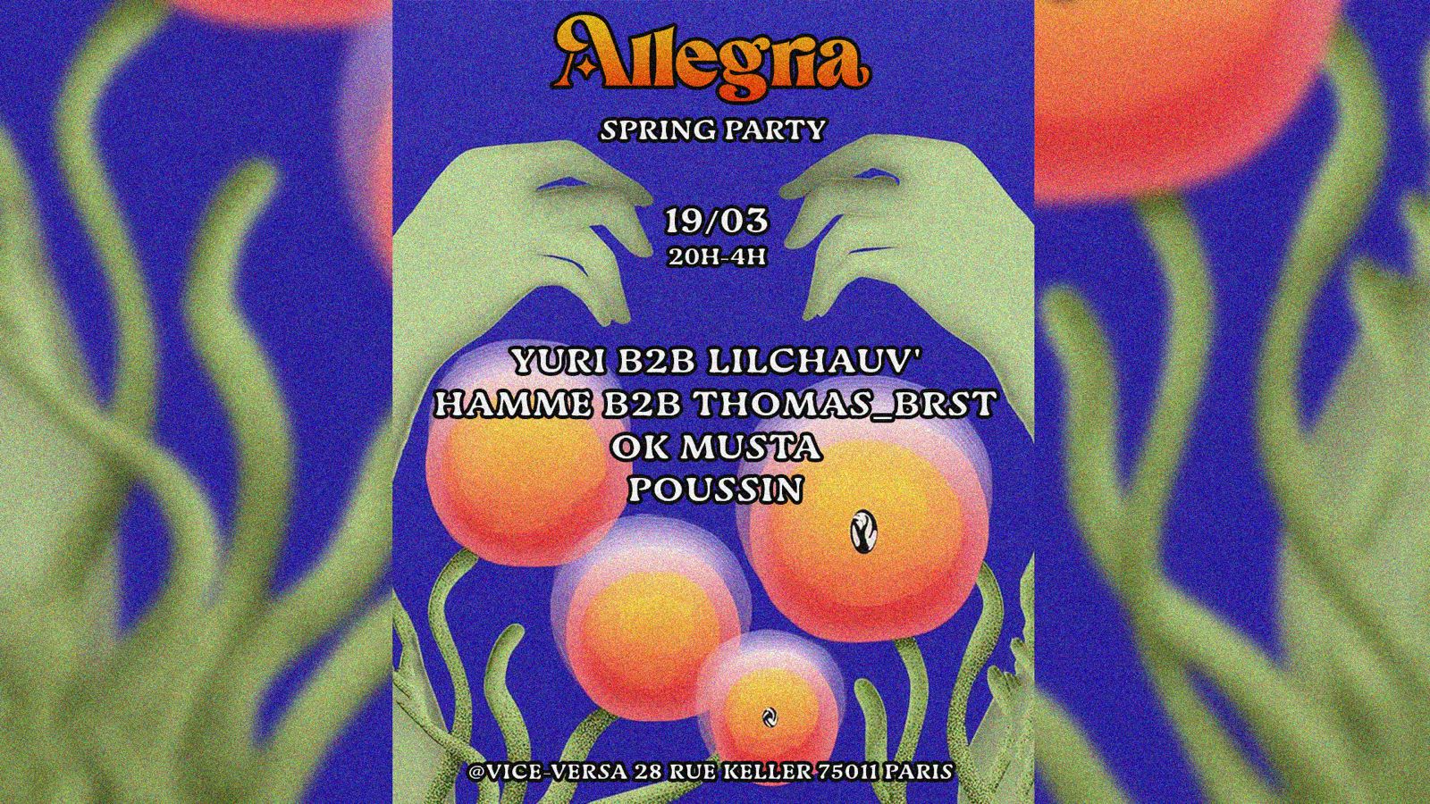 Allegria Energia ! (Till 4am) Au Vice Versa