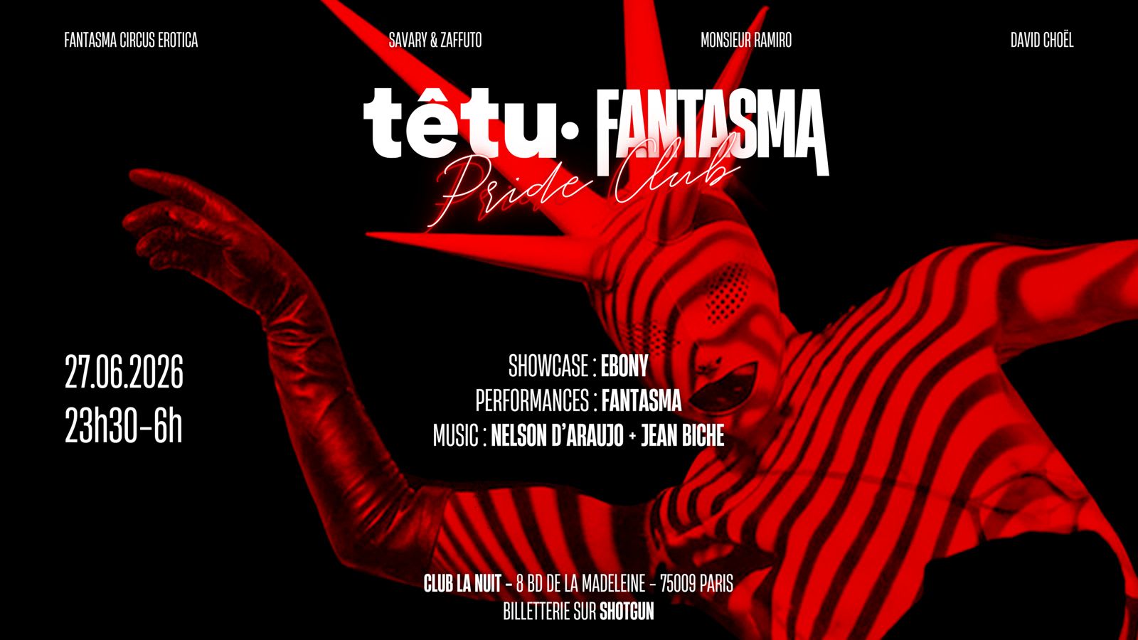 Têtu Fantasma - Pride Club (Tove Lo, Ebony...)