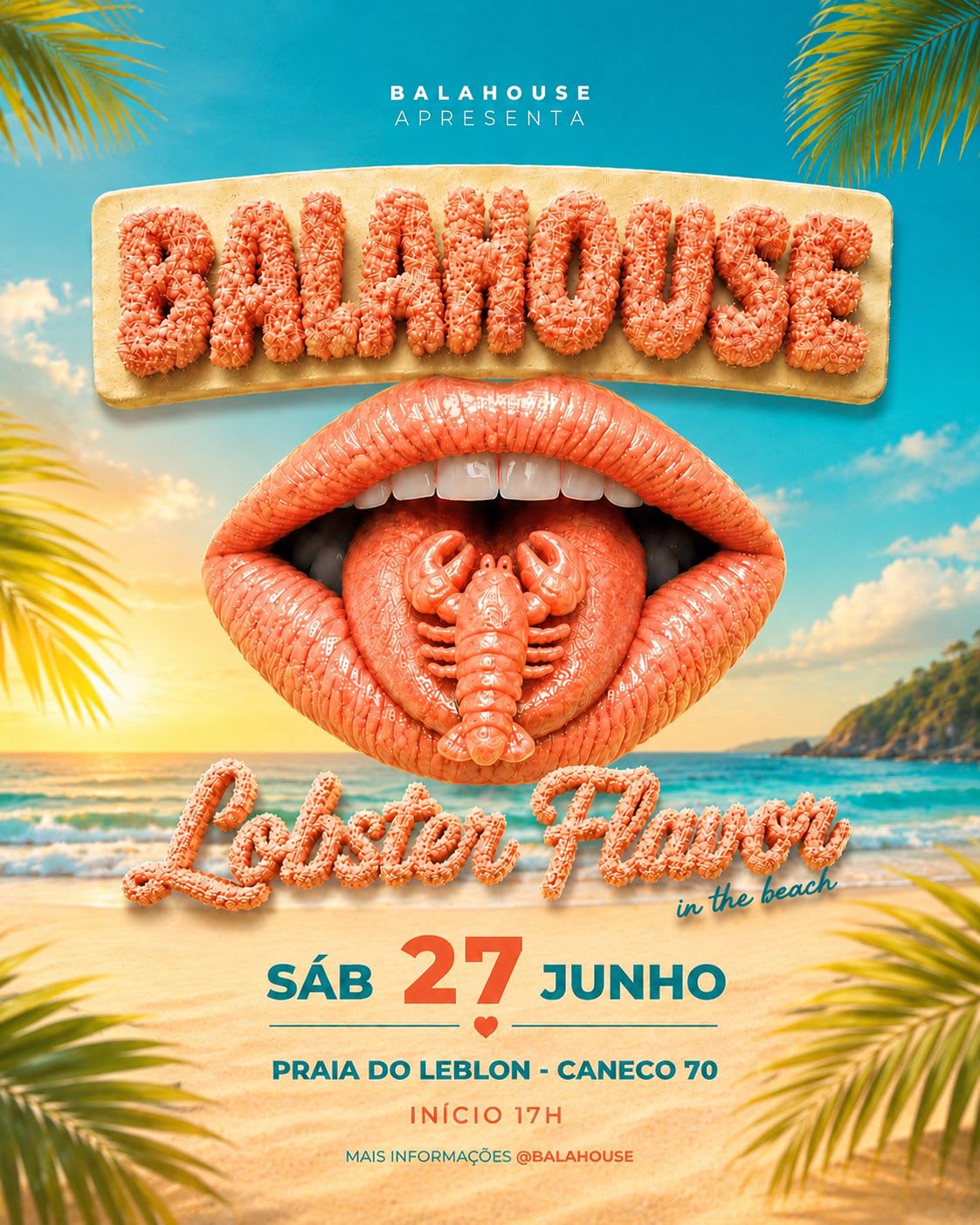 Bala House Apresenta: Lobster Flavor At The Beach