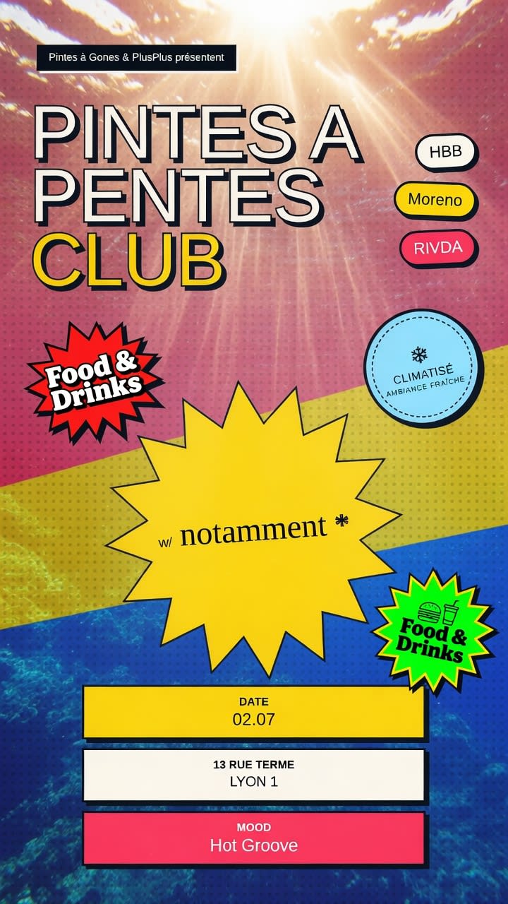 Pintes A Pentes Club W/ Notamment