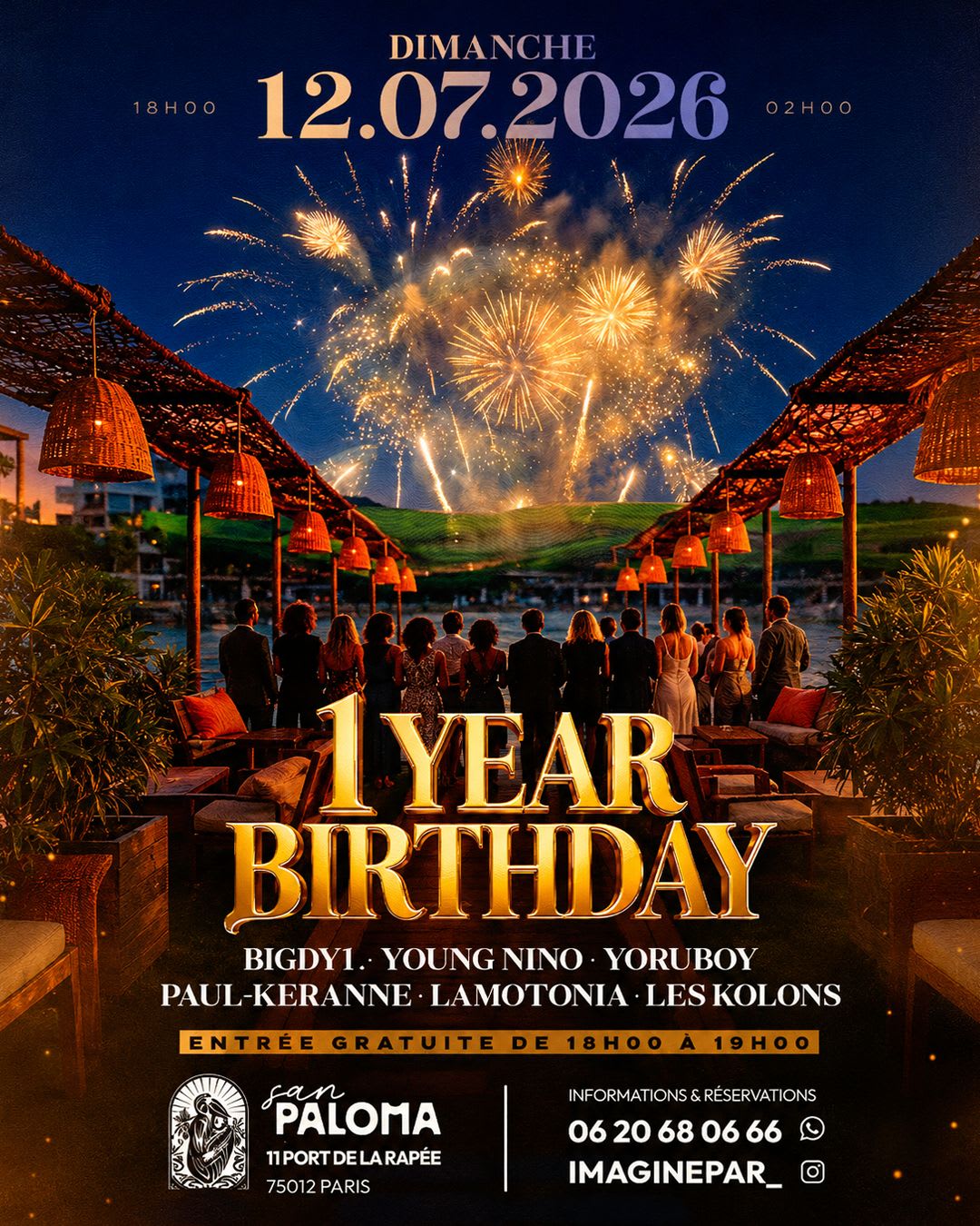 Imagine Paris 1 Year Anniversary