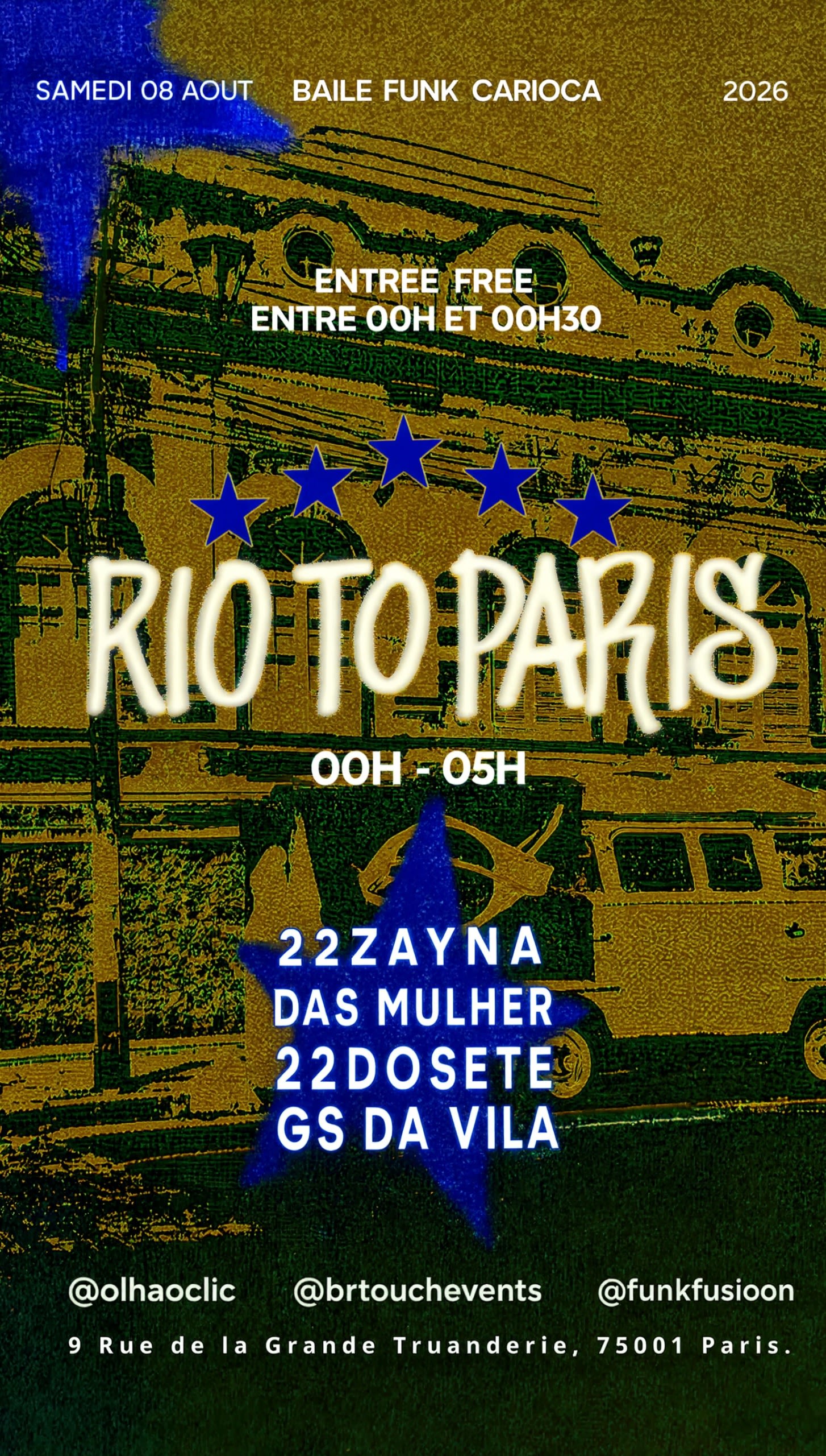 🔥 Baile Rio To Paris 🔥  Rexy Paris