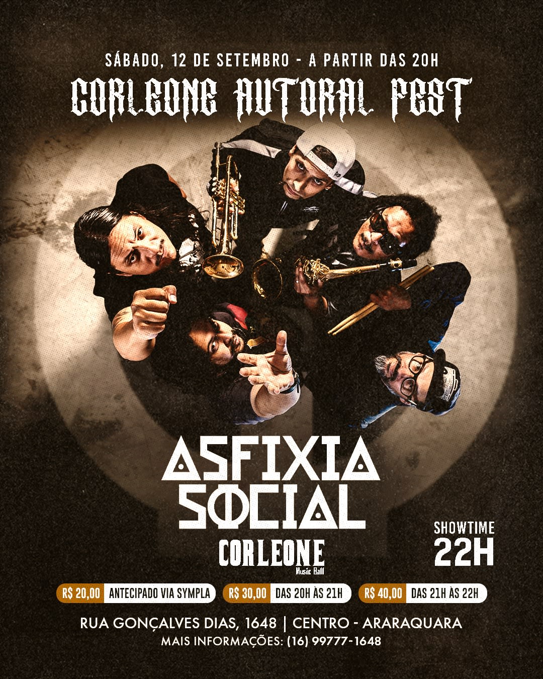 Asfixia Social Em Araraquara No Corleone!