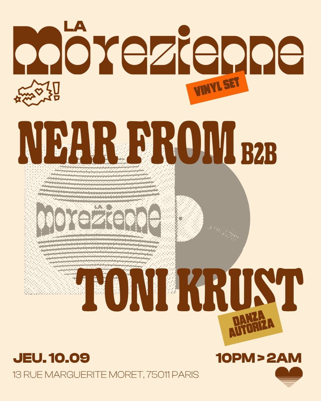 Danza Autoriza : Near From & Toni Krust