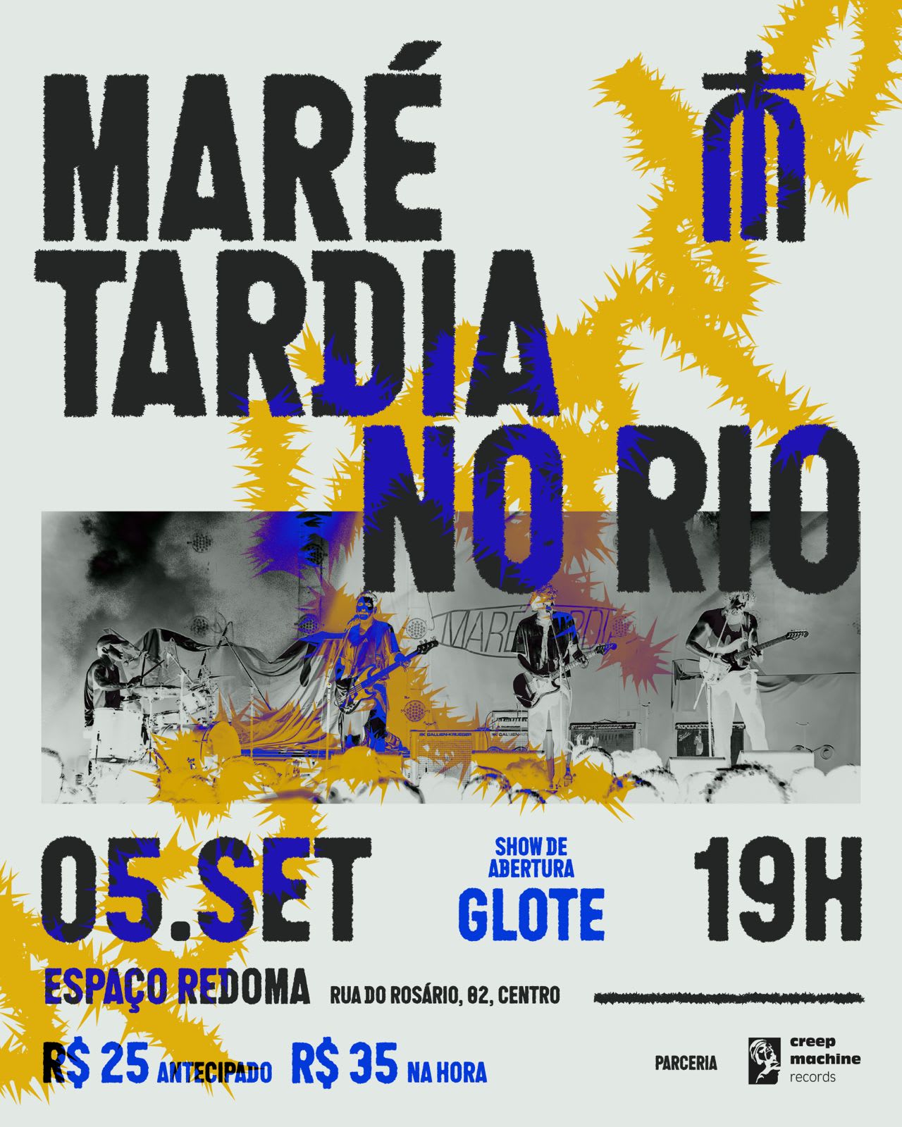 05/09 Maré Tardia + Glote - Espaço Redoma