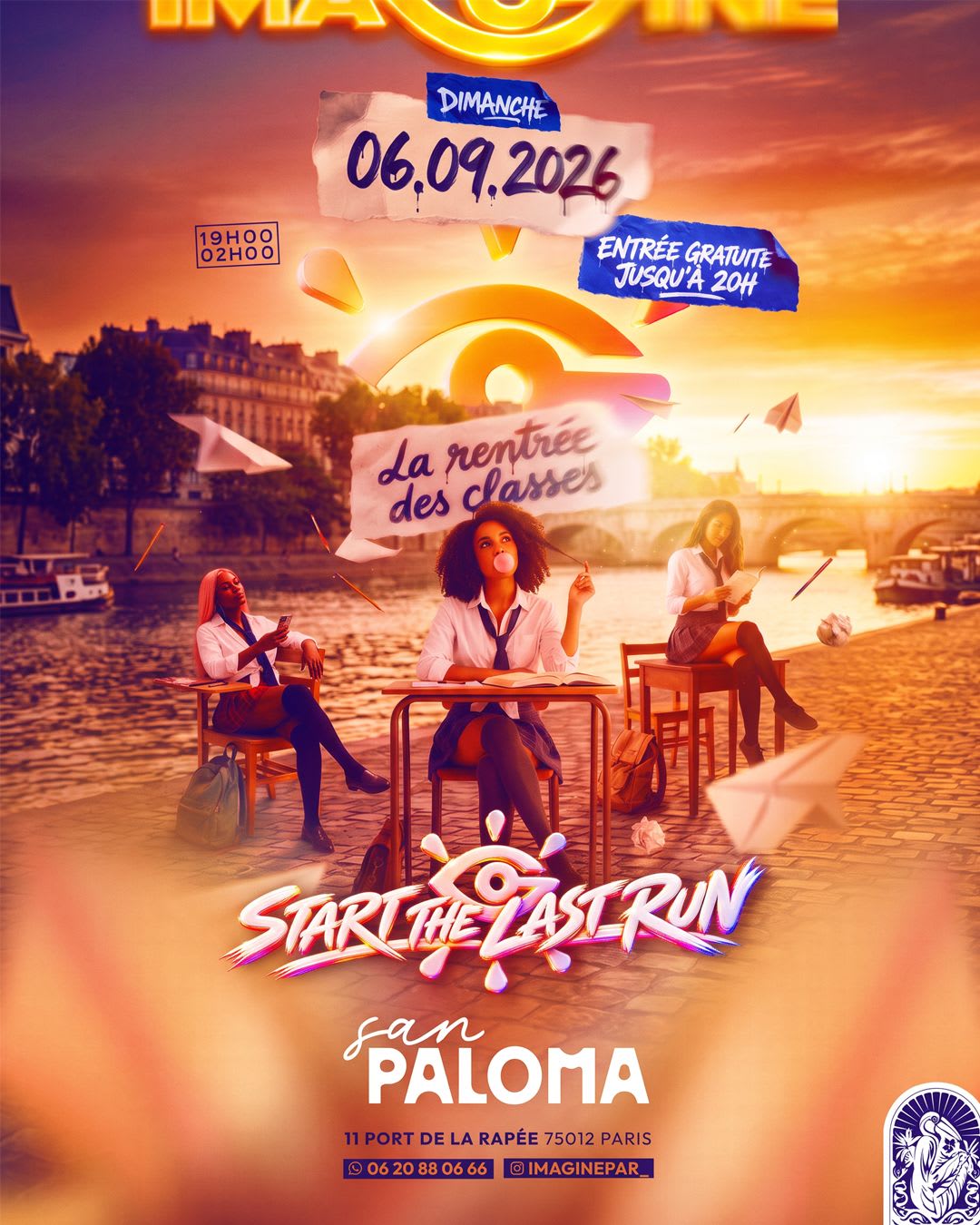 Imagine Paris - Dimanche 06 Août - Start The Last Run