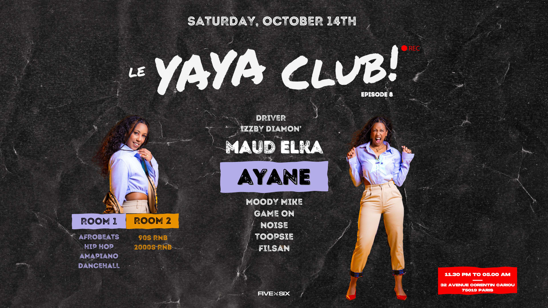 Yaya Club 8 X Dj Ayane Bday - Saturday, October 14th