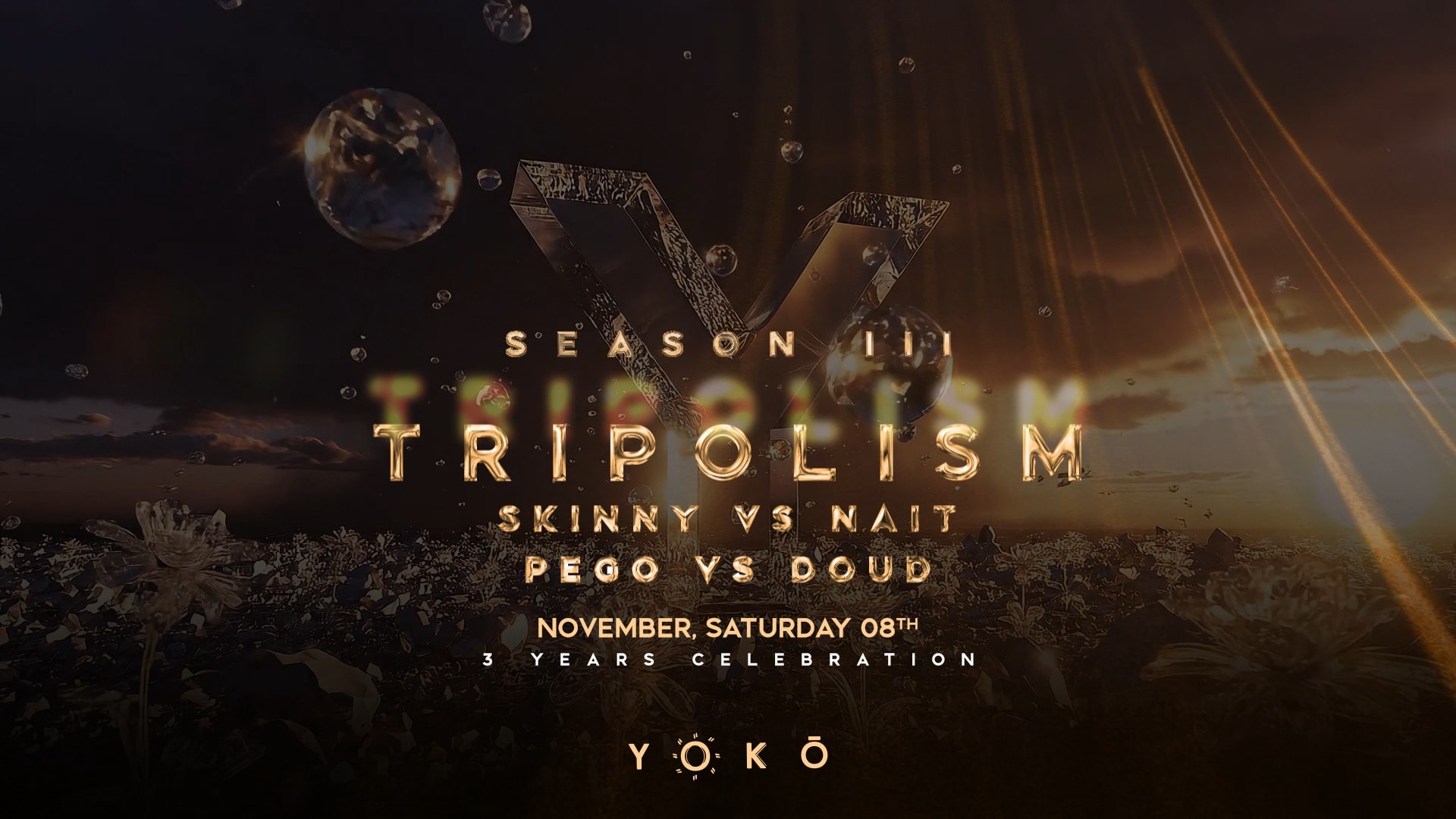 Yoko Birthday: Tripolism, Skinny, Pego & Doud, Arthur Nozen