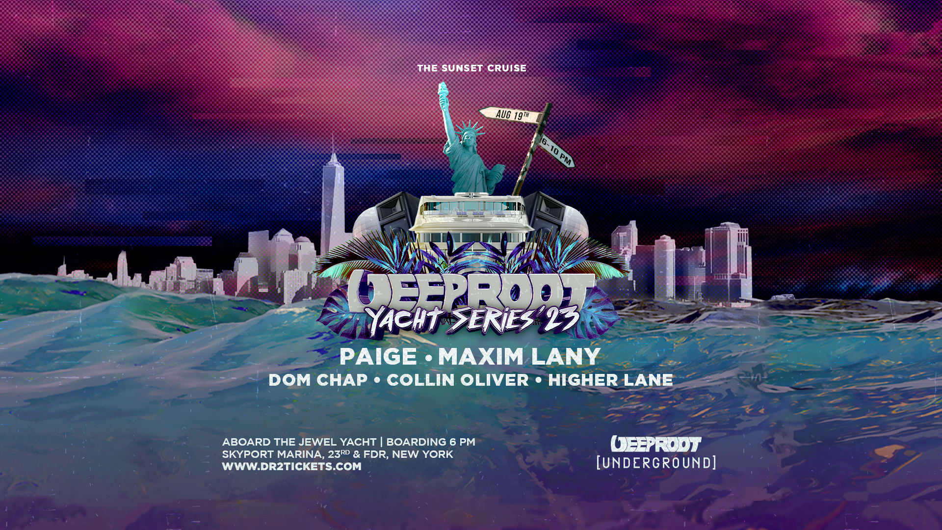 Deep Root Yacht Series: Underground Ft Paige X Maxim Lany