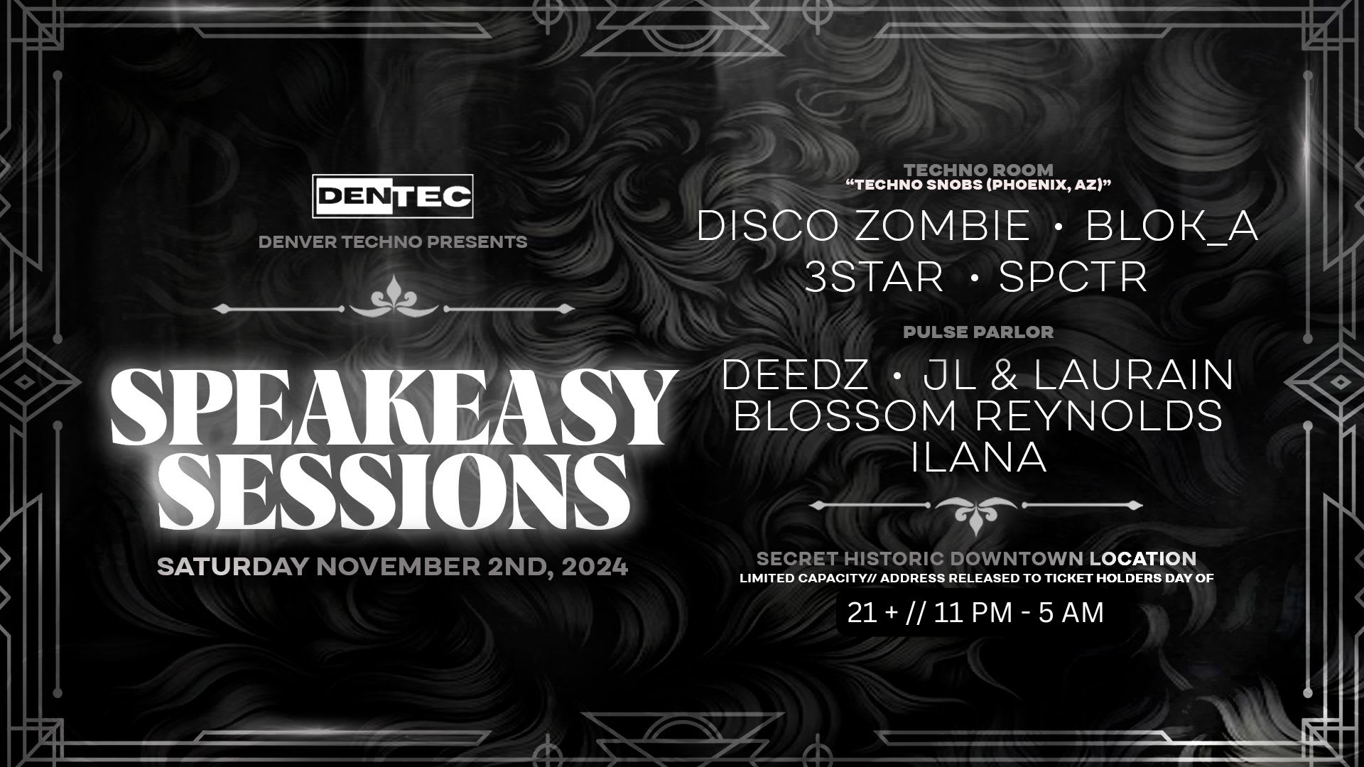 Denver Techno Presents: Speakeasy Sessions Vol.8