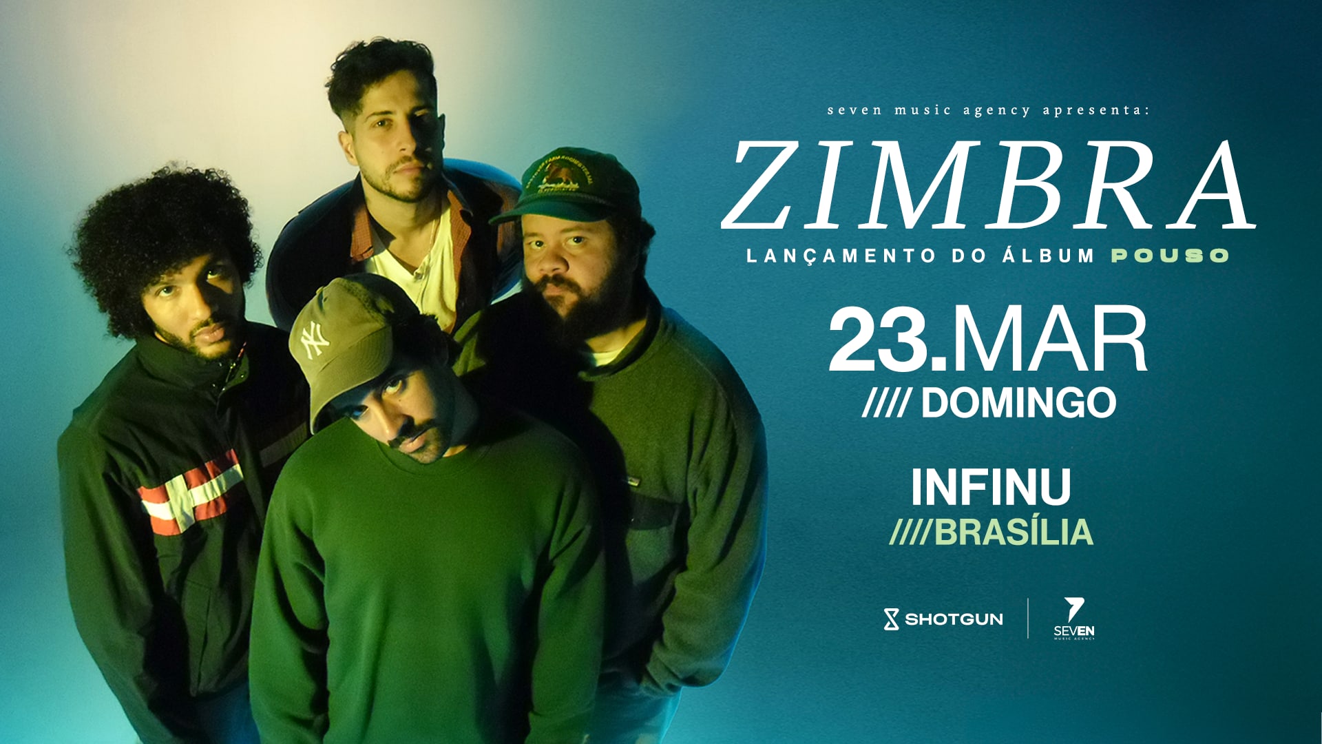 Zimbra Em Brasília: Lançamento Do Novo Album "Pouso"