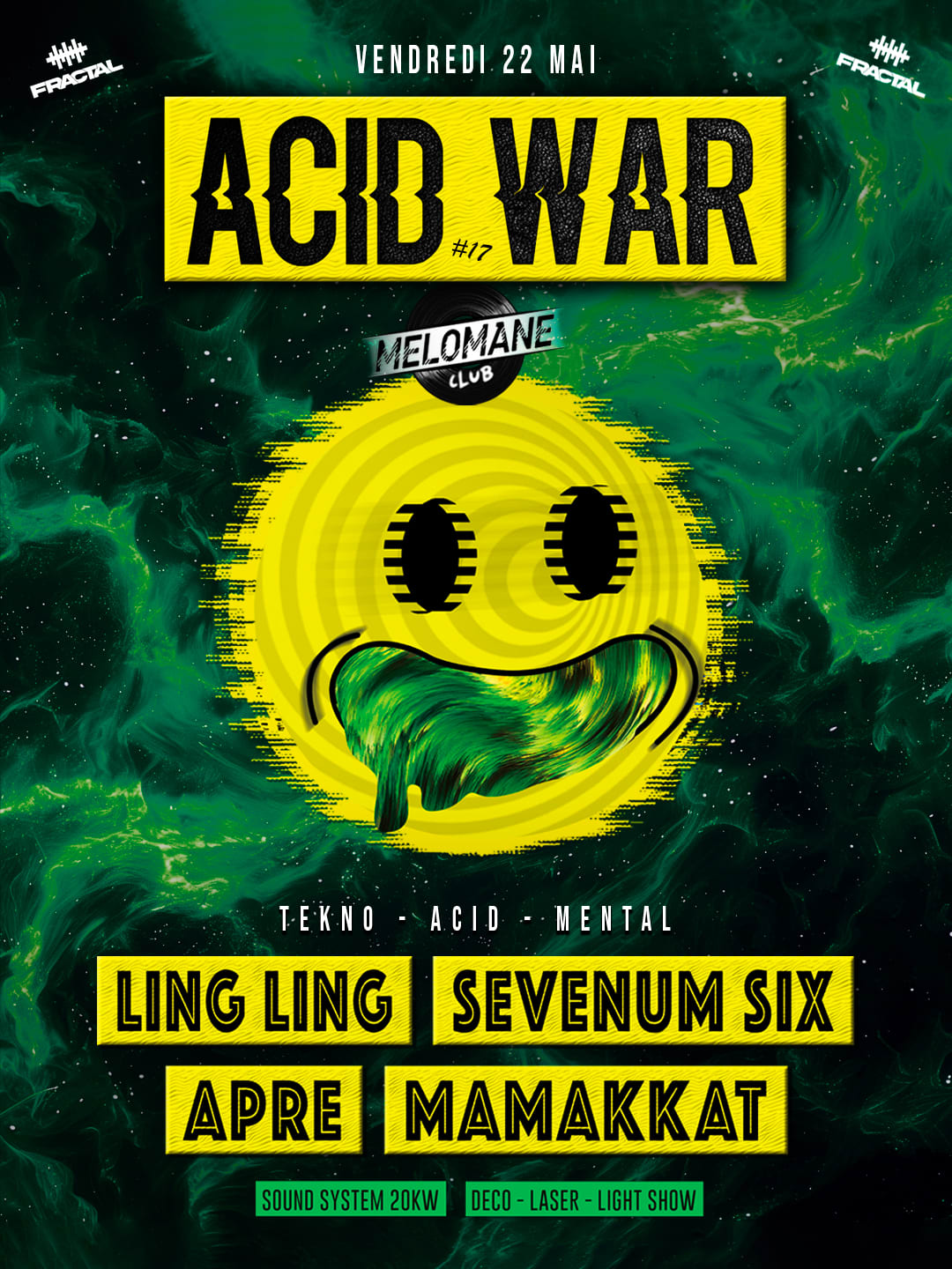 Acid War [Ling Ling, Sevenum Six & More]