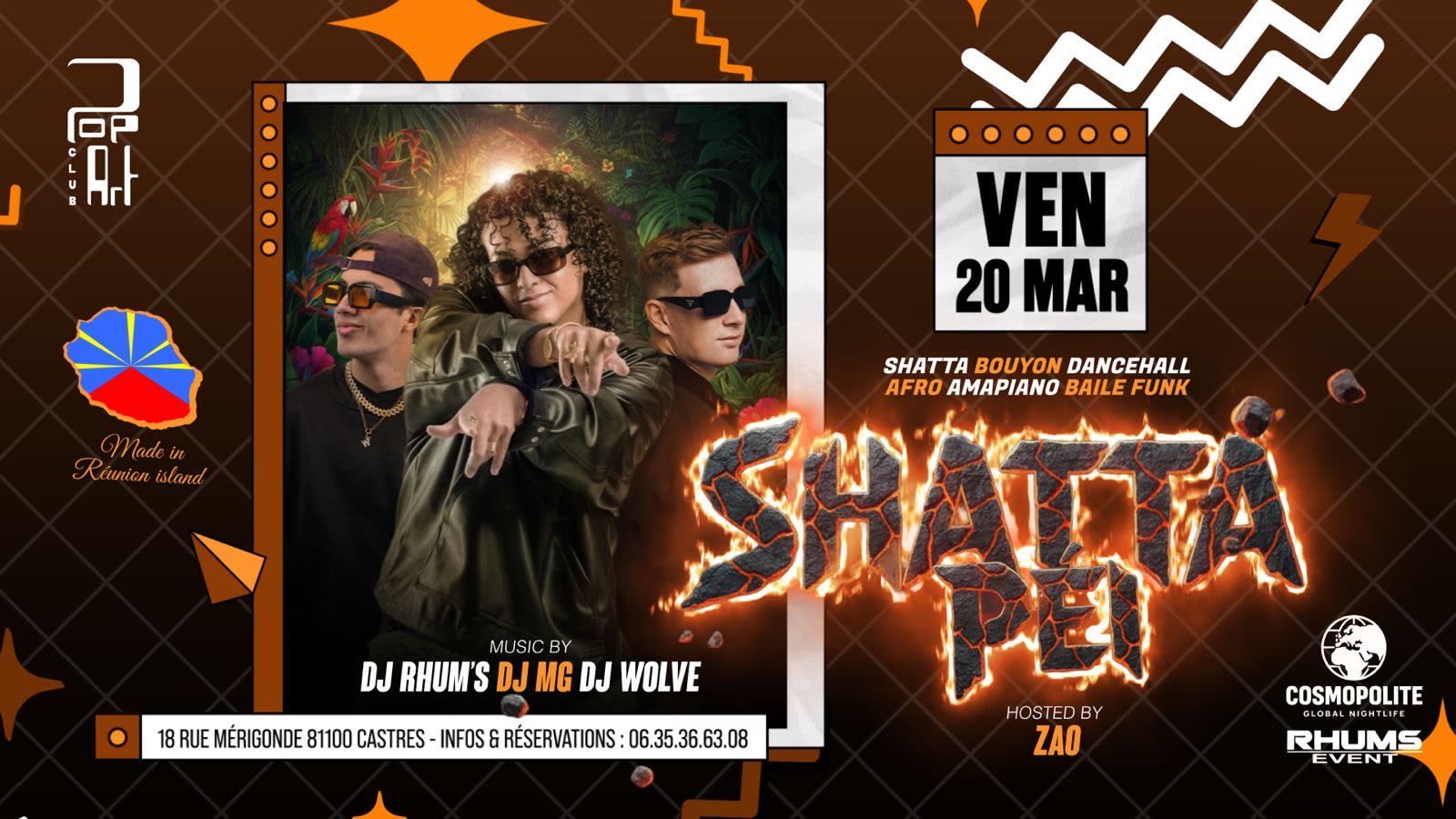 Shatta Pei Made In Reunion Island // Castre