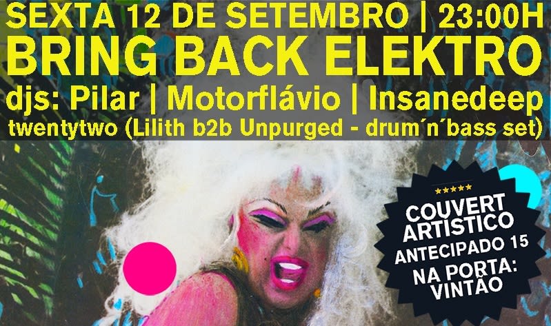 Bring Back Elektro @ Pantera