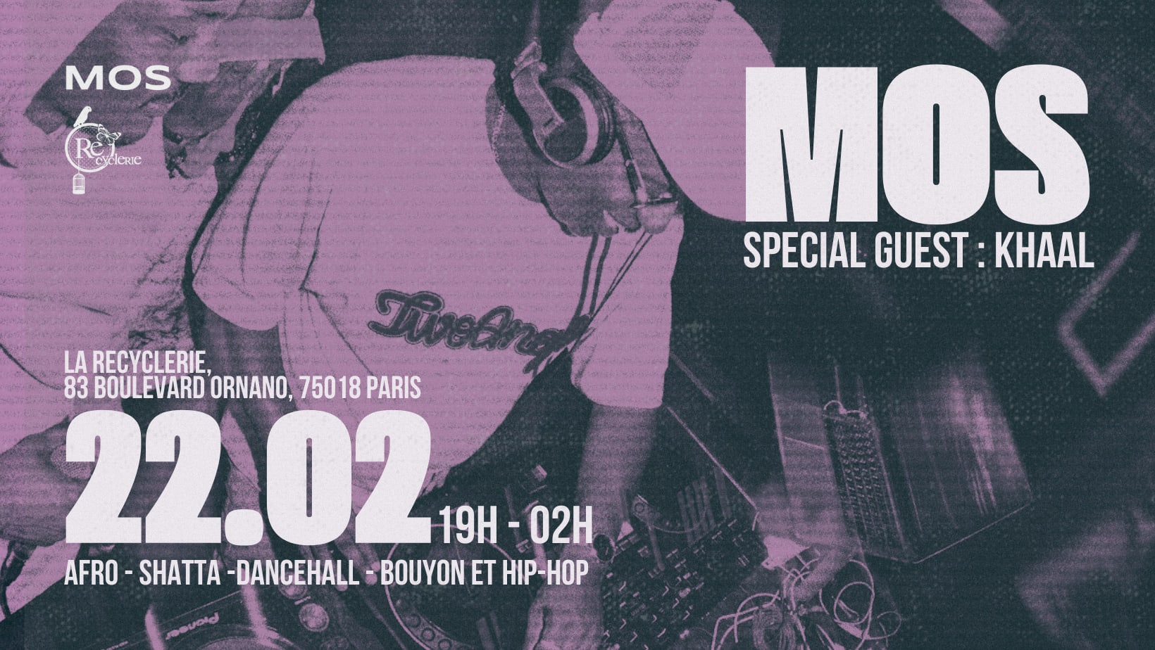 Mos - Afro / Caribbean / Hip-Hop @ La Recyclerie