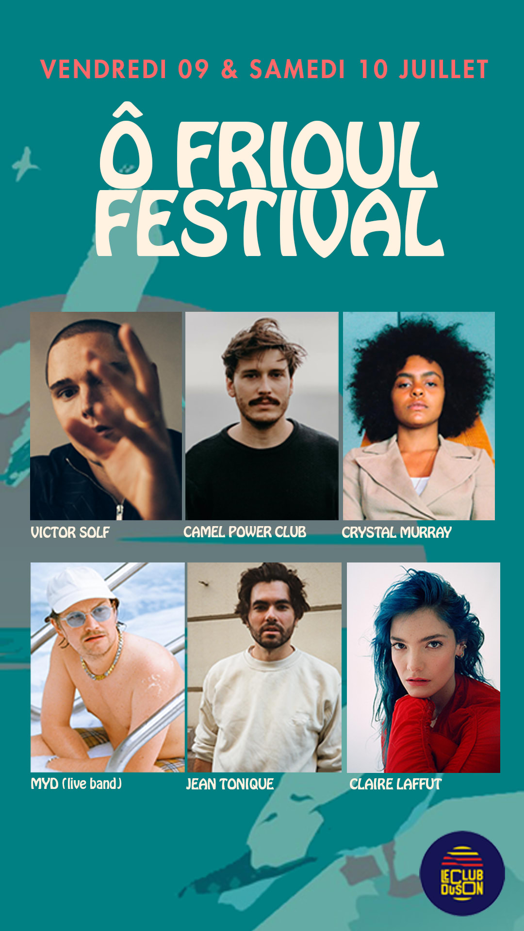 Ô Frioul Festival | Pass 2 Jours (Ven. & Sam.)