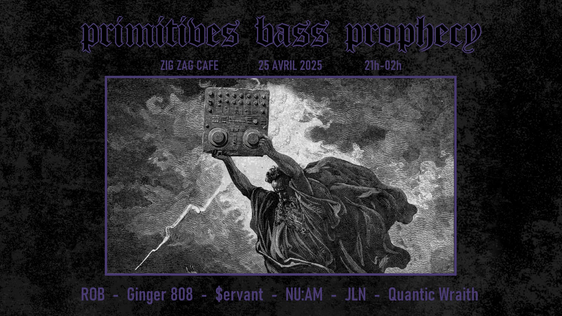 Primitives Bass Prophecy - Zig Zag Café