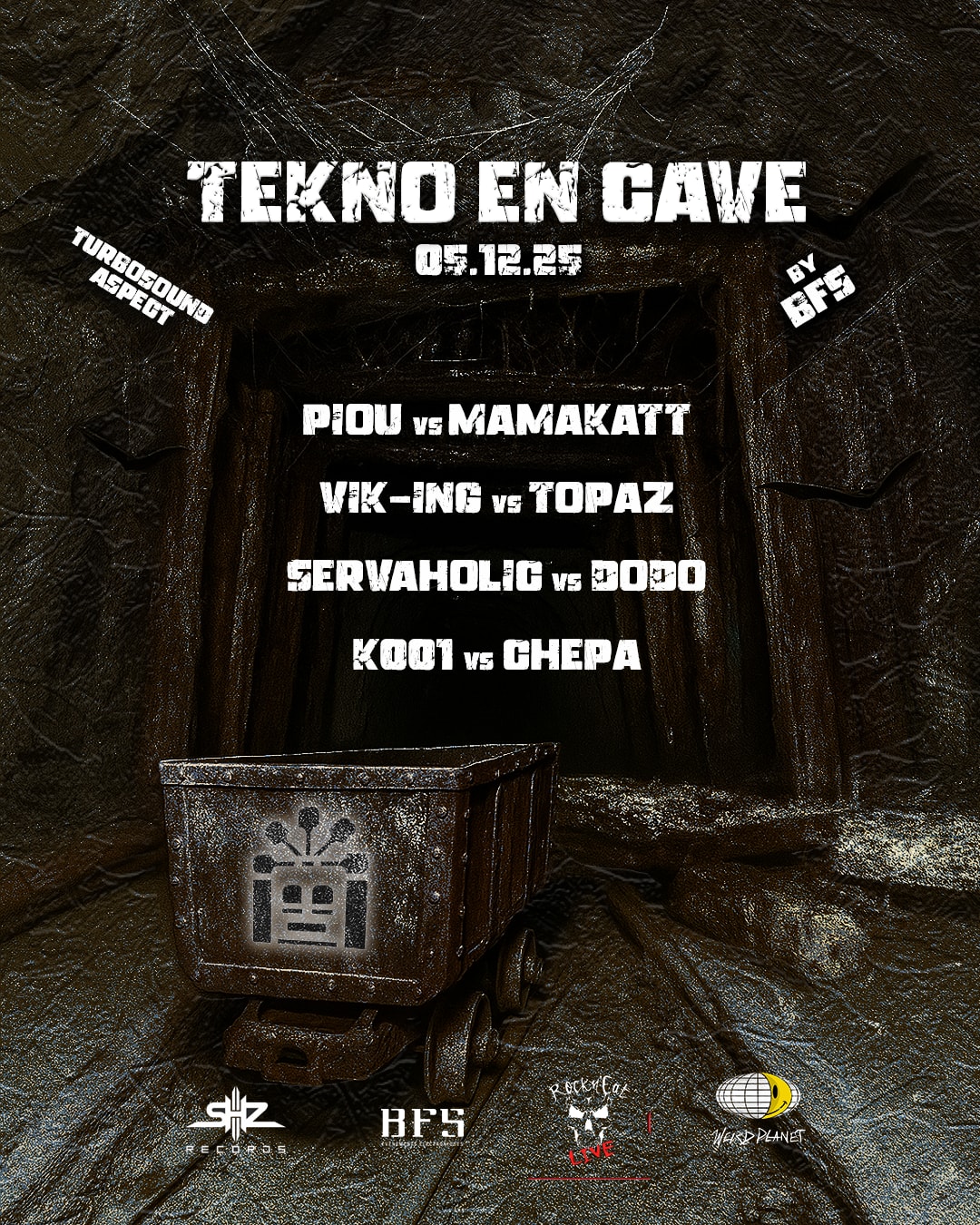 Tekno En Cave #001 - Piou Vs Mamakkat & More