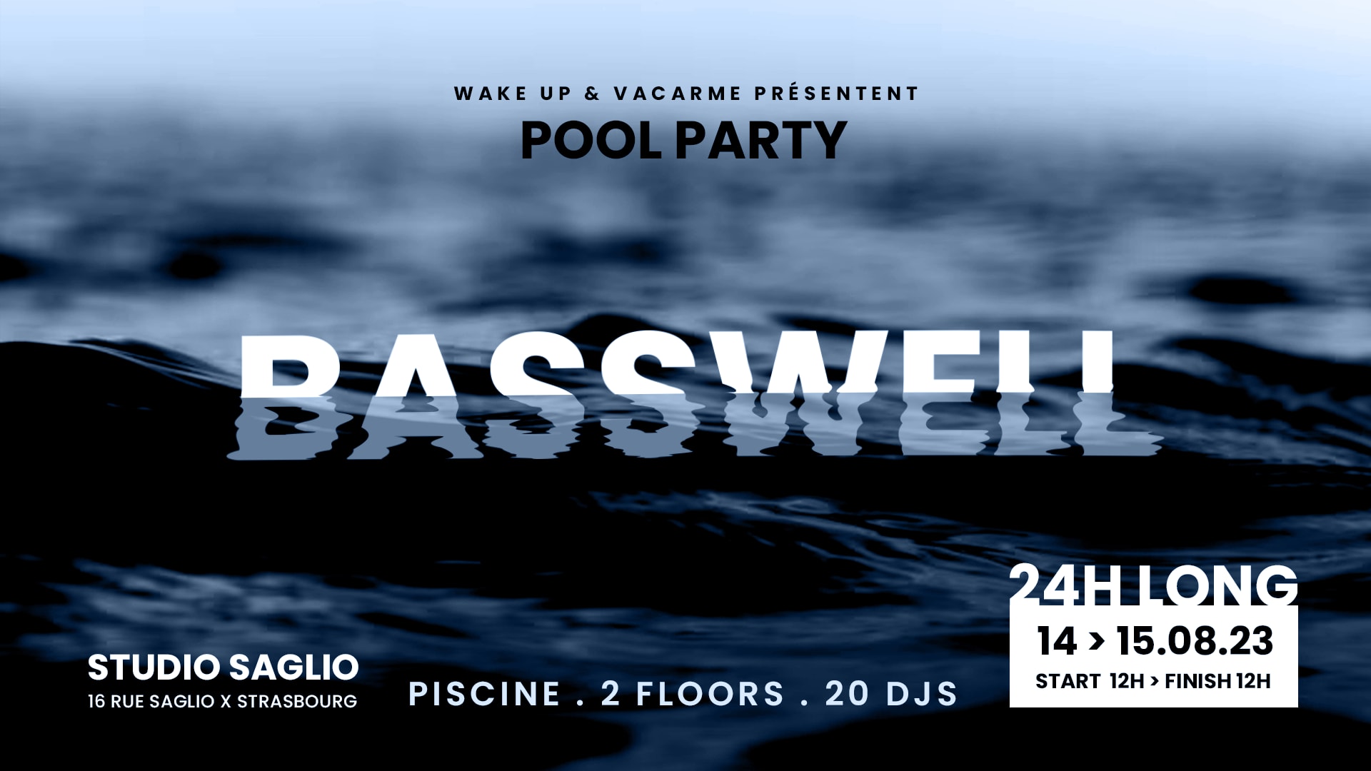 Studio Saglio's 24h Long Pool Party