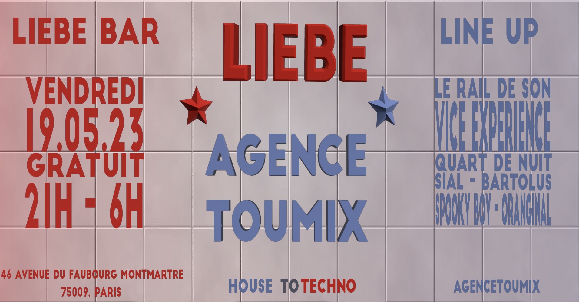 Technofuture W/ L’Agencetoumix • Liebe [Gratuit/Free]
