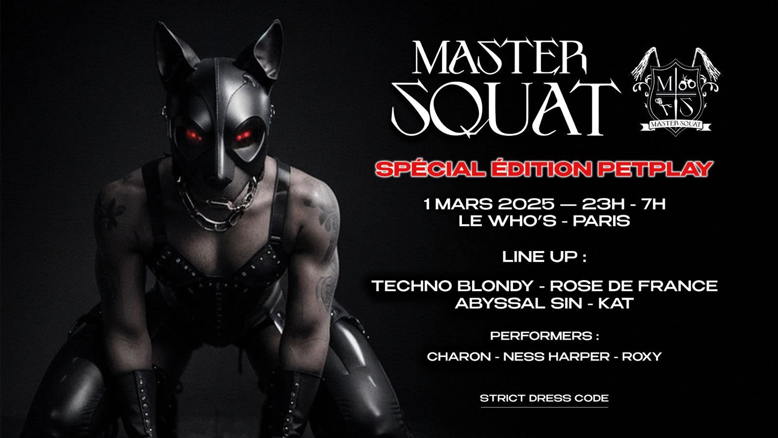 Master Squat Spécial Édition Petplay