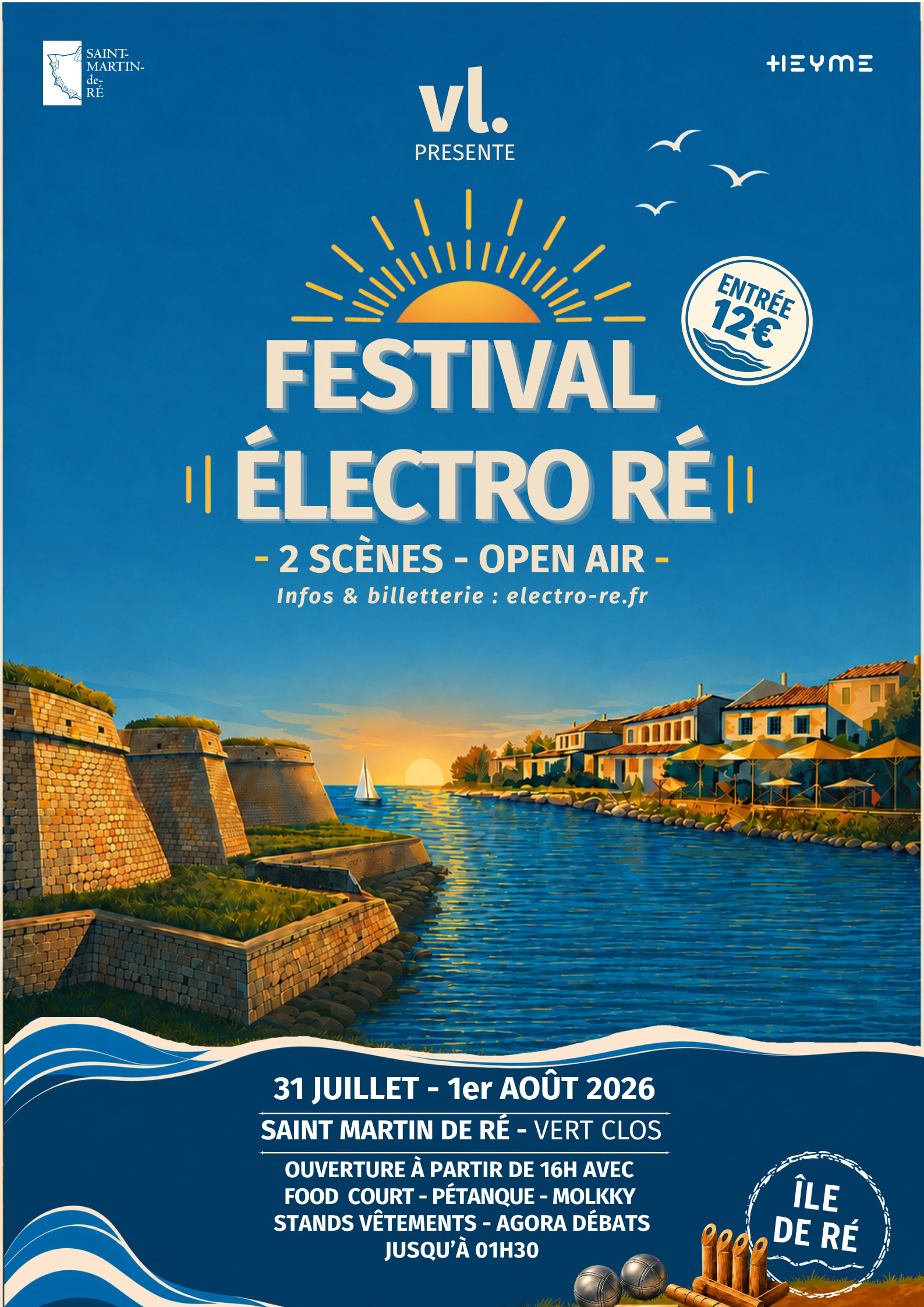 Festival Électro Ré - Île De Ré (Saint Martin De Ré)