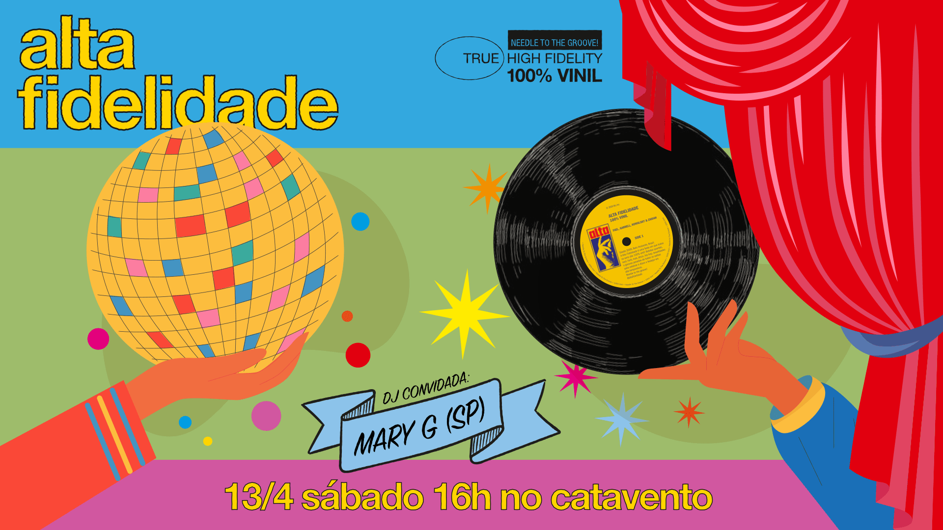 Alta Fidelidade 100% Vinil - No Catavento