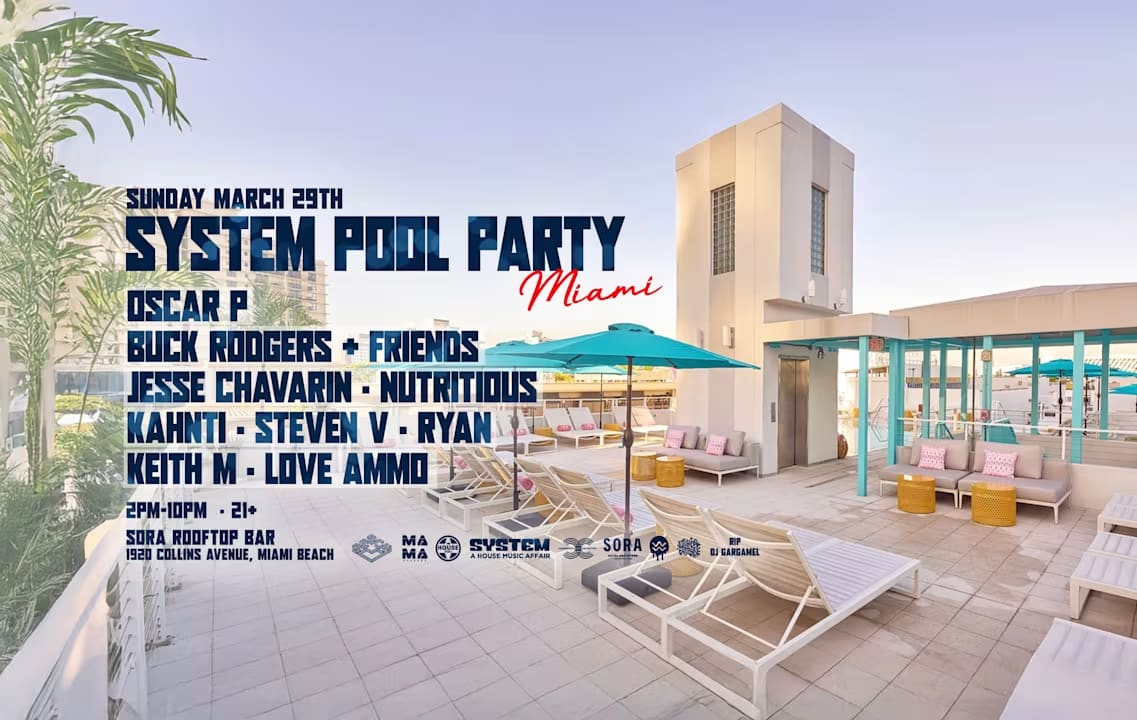 System Pool Party Miami 2026