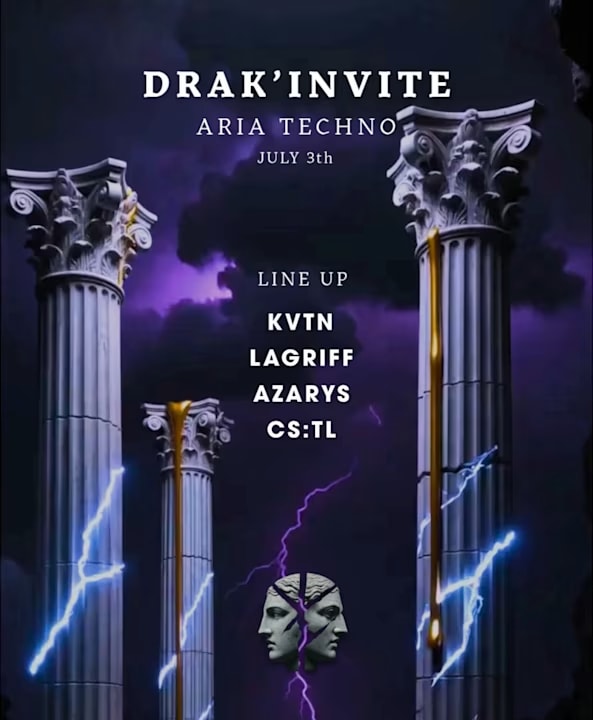 Drak Invite Aria Techno