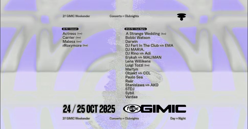 Fuse Presents: 1y Gimic Weekender
