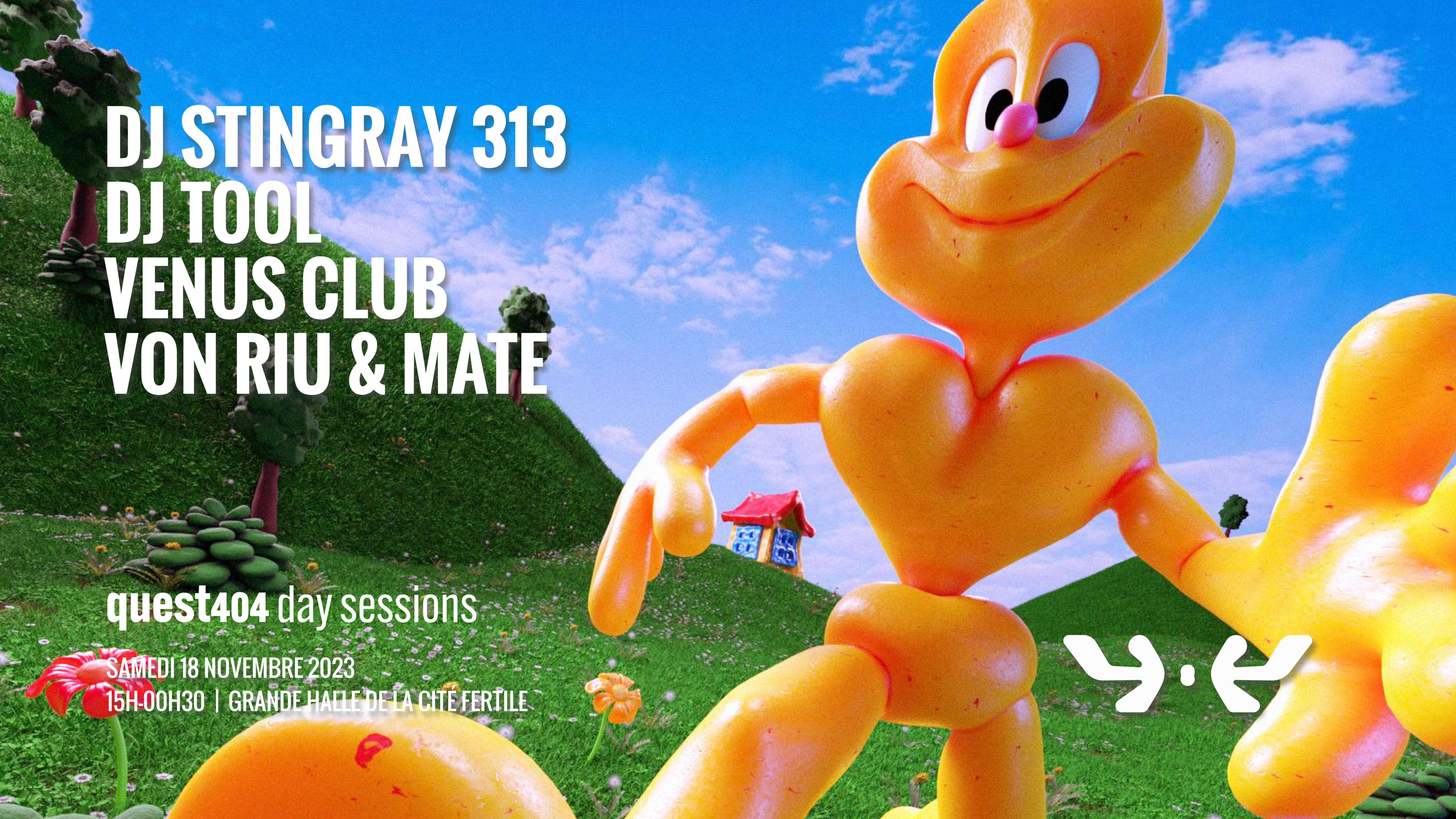 Quest404 Day Sessions: Dj Stingray 313, Dj Tool, Jerry Horny