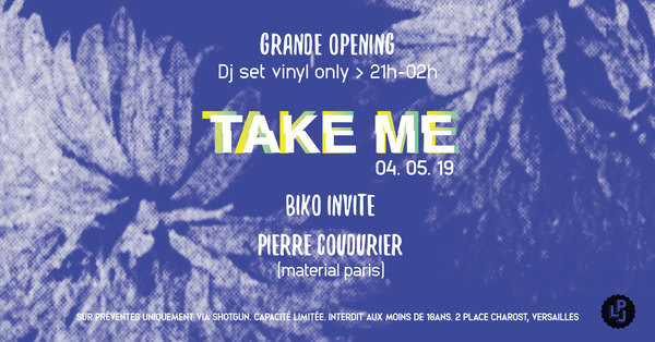 Take Me #1 Biko Invite Pierre Coudurier