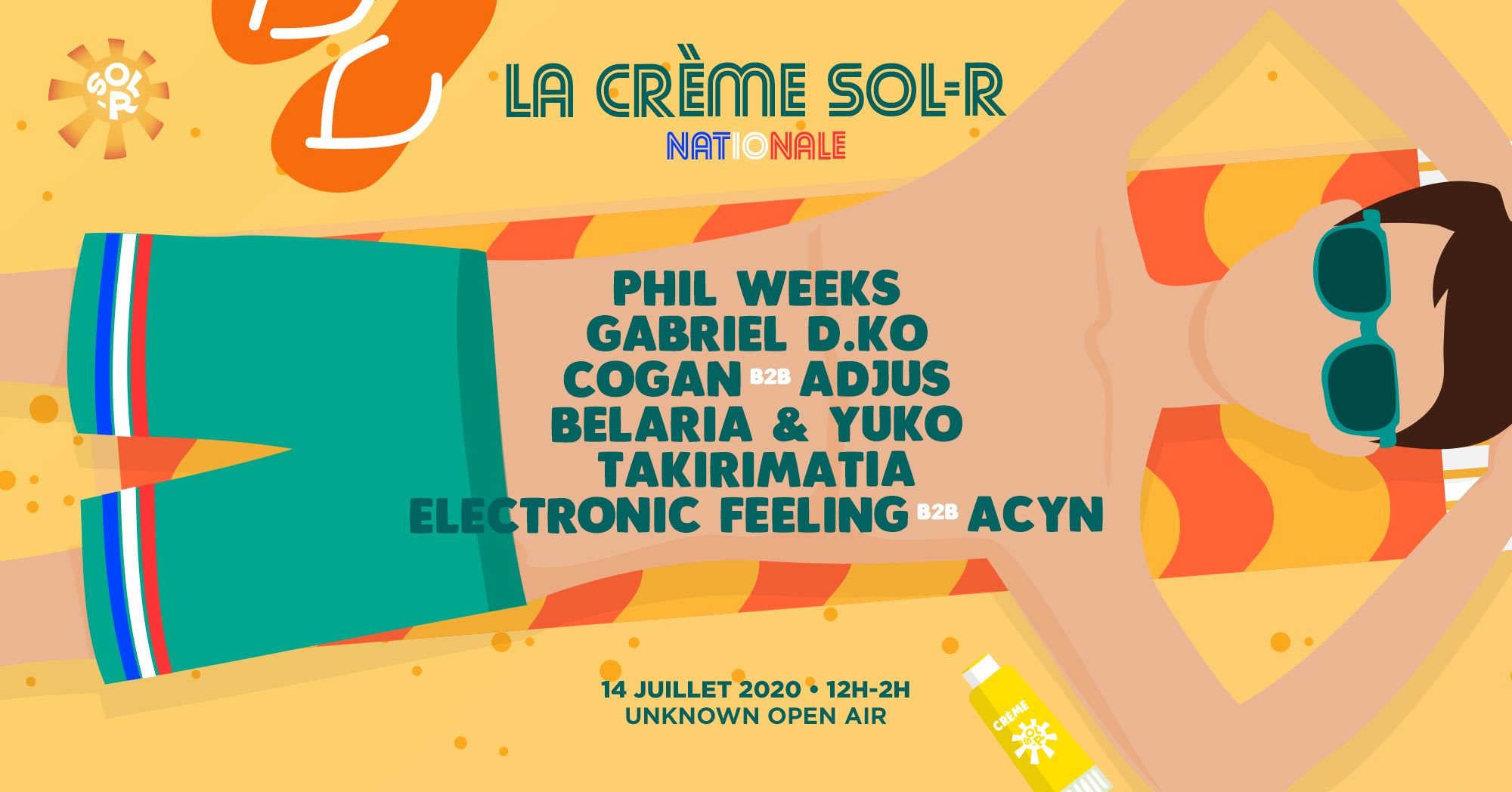 Sol-R : La Crème Sol-R (Fête Nationale)