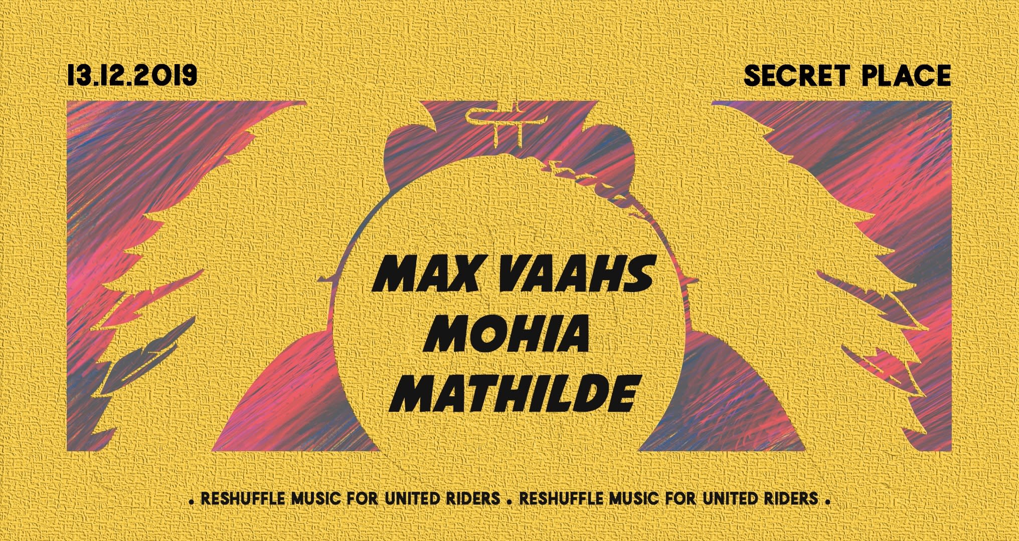 Reshuffle Music Invite Max Vaahs, Mathilde & Mohia